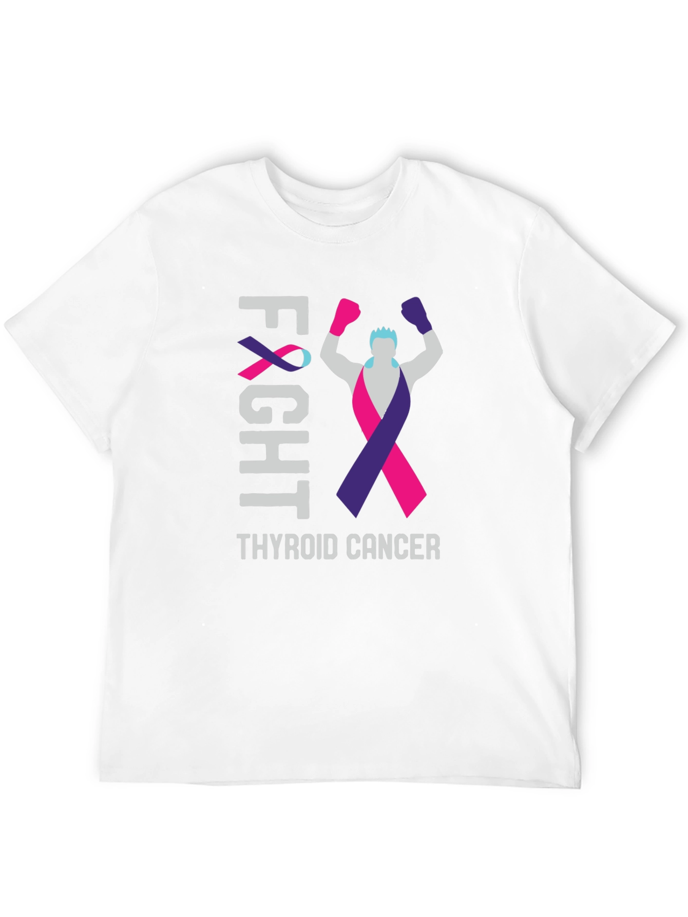 Thyroid Cancer Awareness Fight T-Shirt