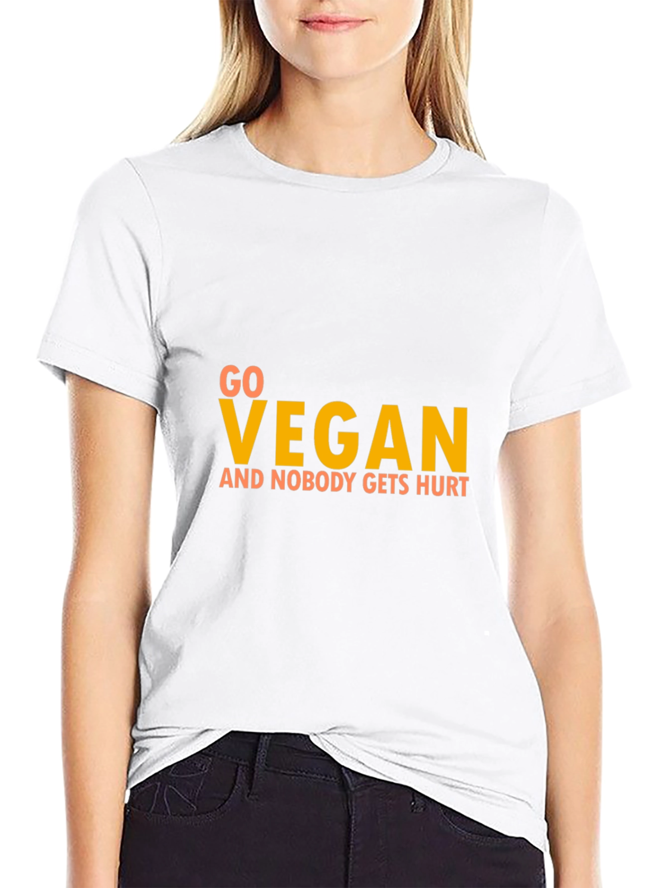 Go Vegan Graphic T-Shirt