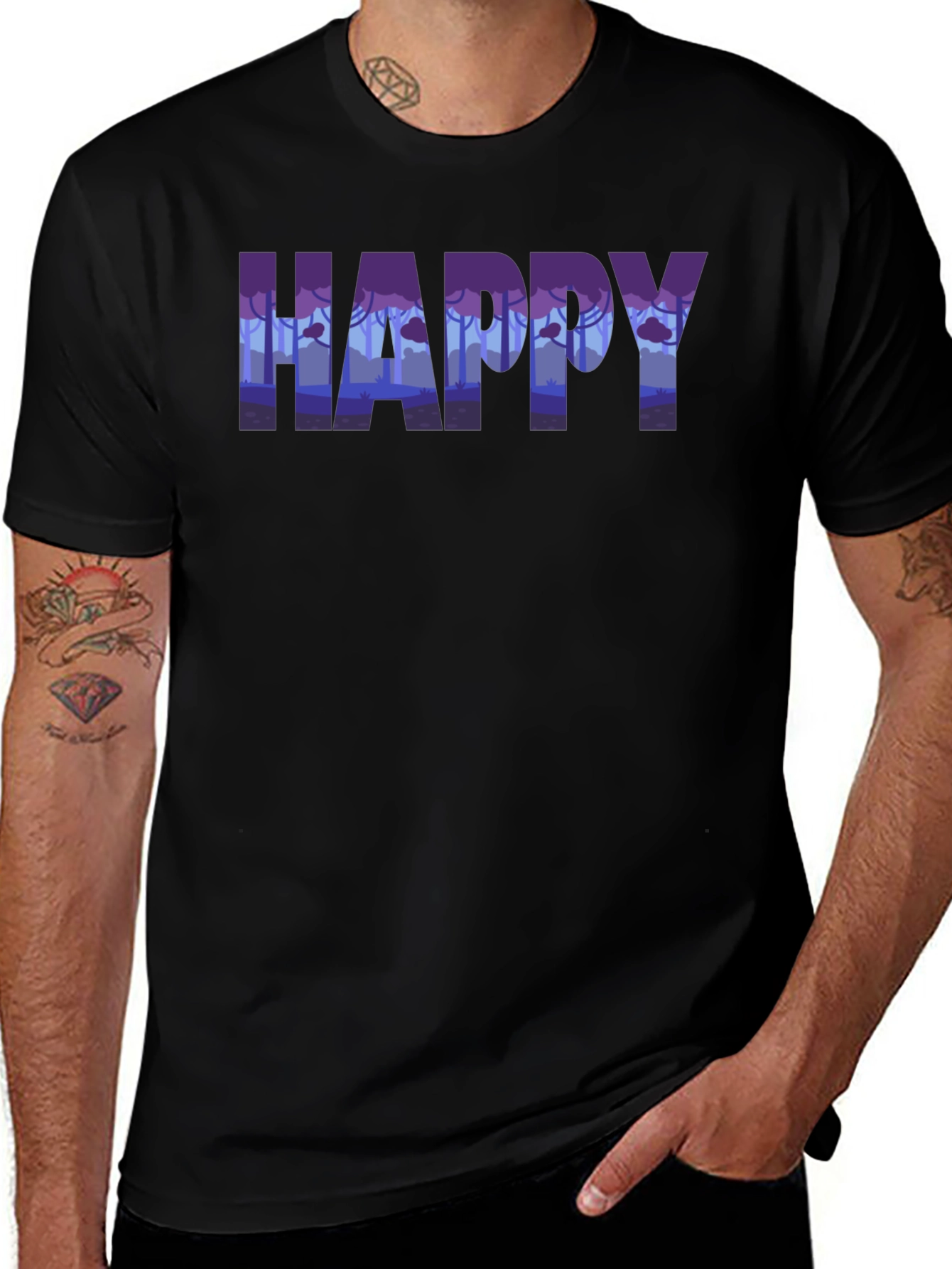 Happy Forest Graphic Tee