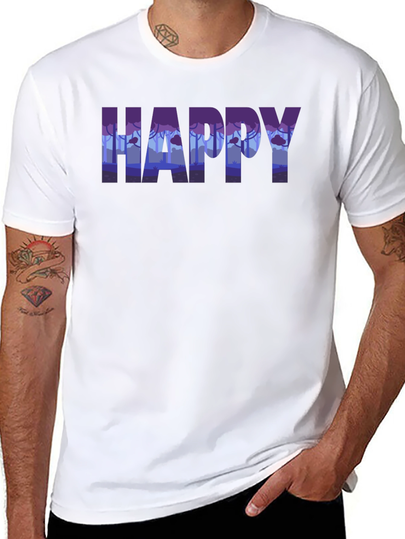 Happy Forest Graphic Tee