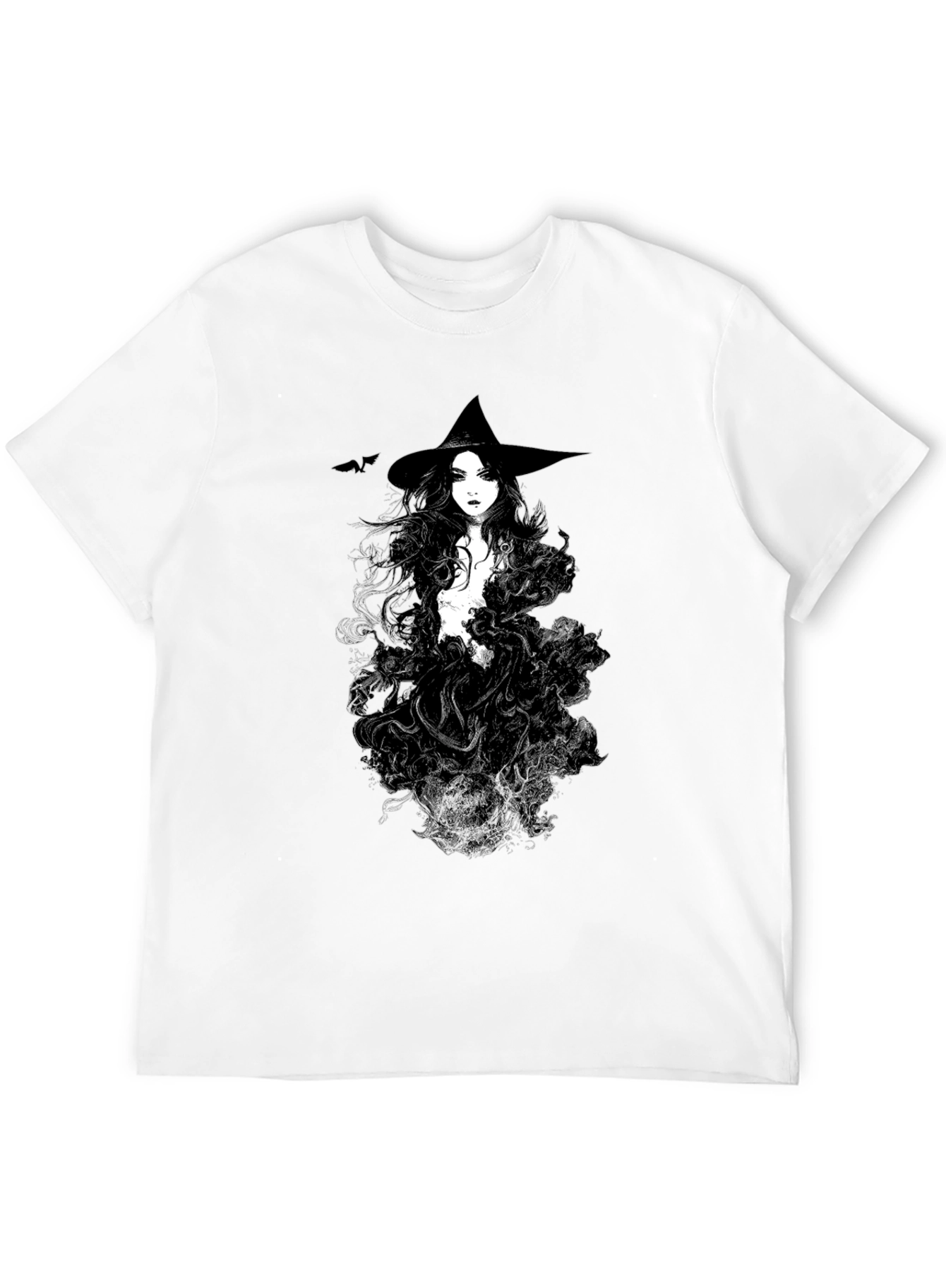Witch Graphic Black T-Shirt
