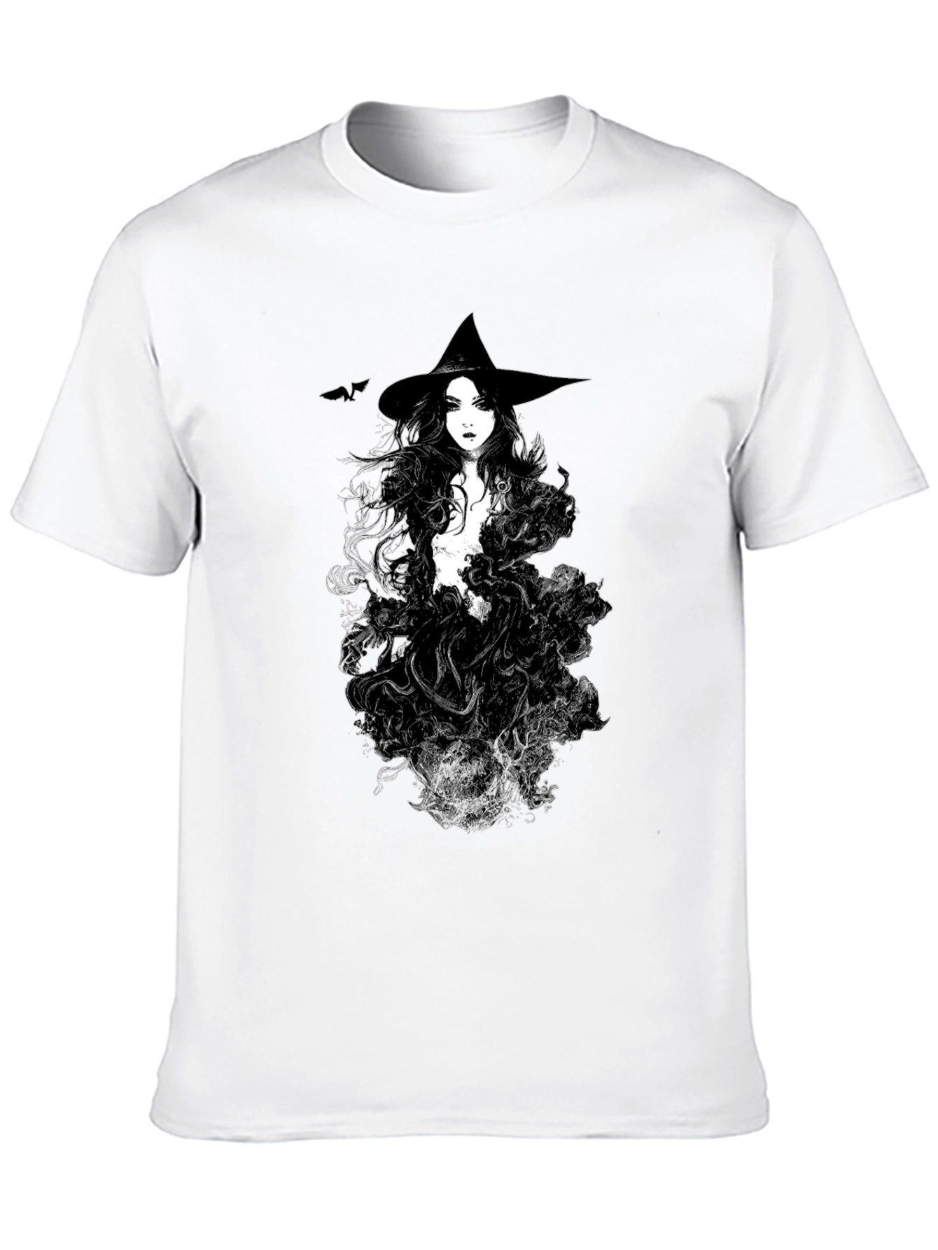 Witch Graphic Black T-Shirt