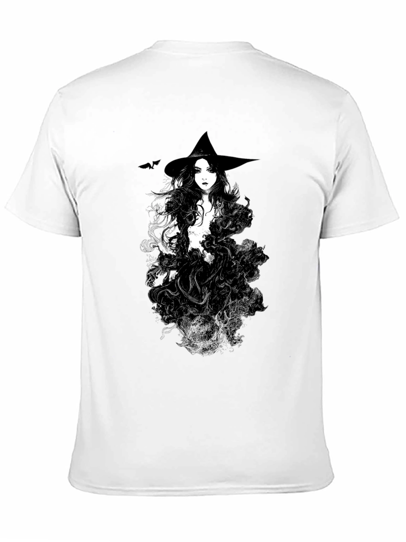 Witch Graphic Black T-Shirt