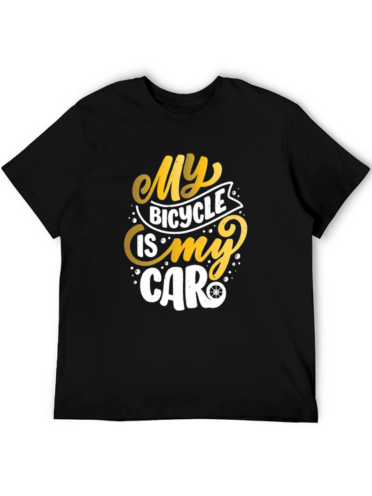 My Bicycle Is My Car Graphic T-Shirt