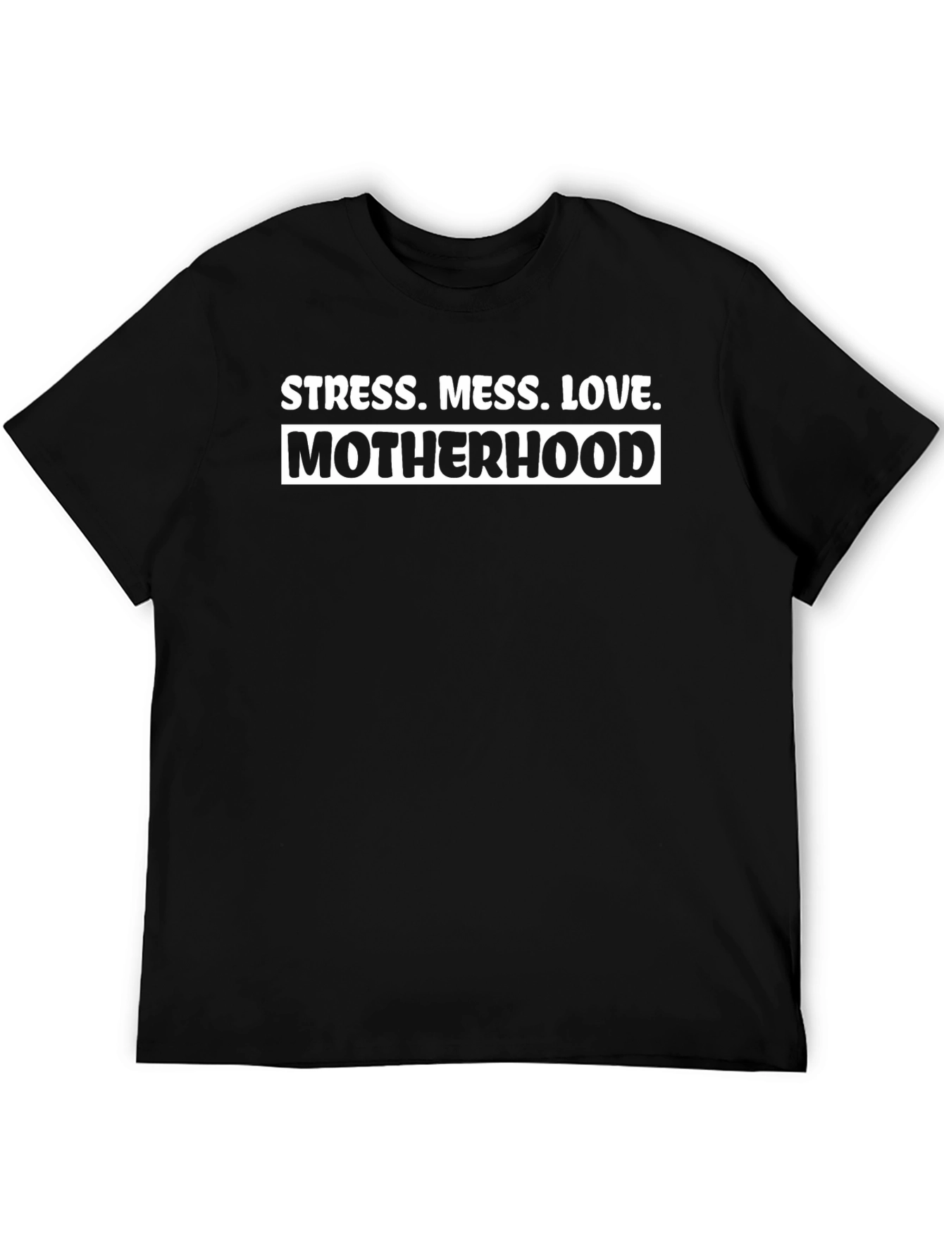 Stress Mess Love Motherhood Graphic Tee