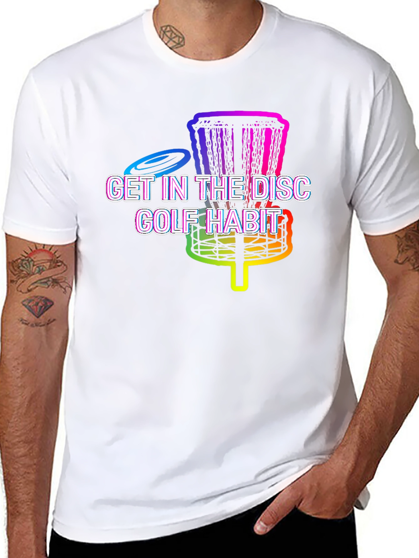 Get in the Disc Golf Habit T-Shirt