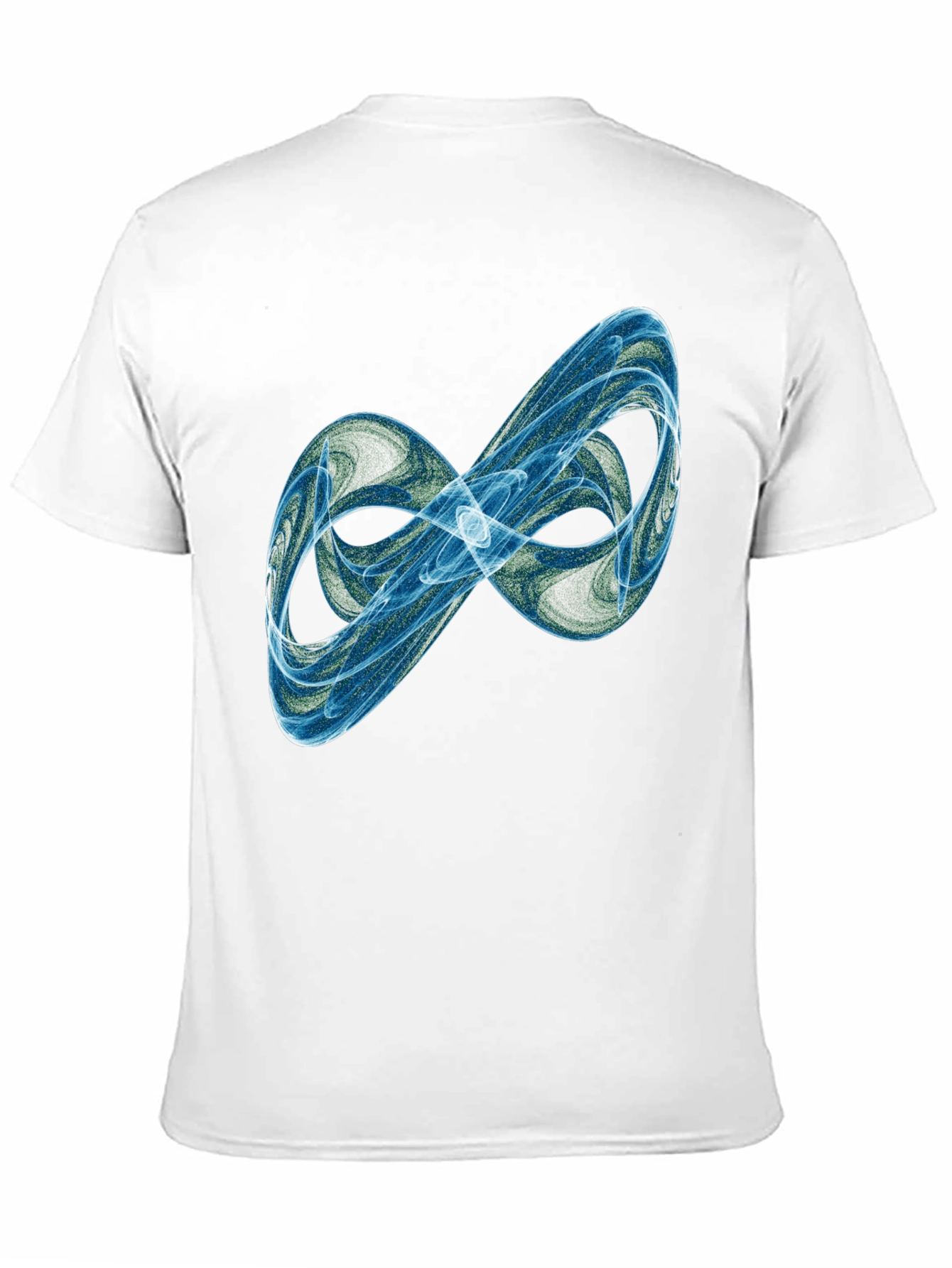 Abstract Infinity Black T-Shirt