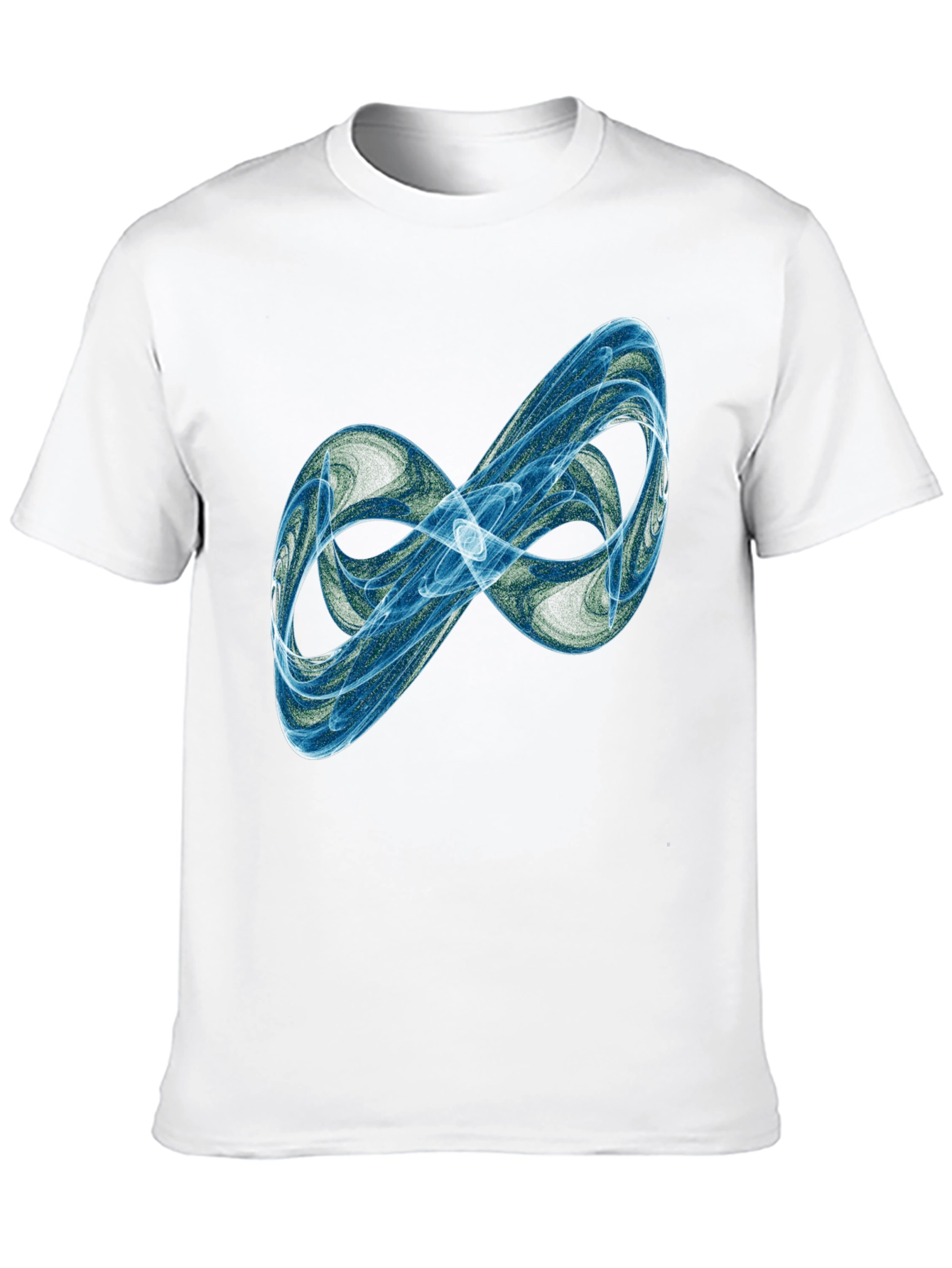 Abstract Infinity Black T-Shirt