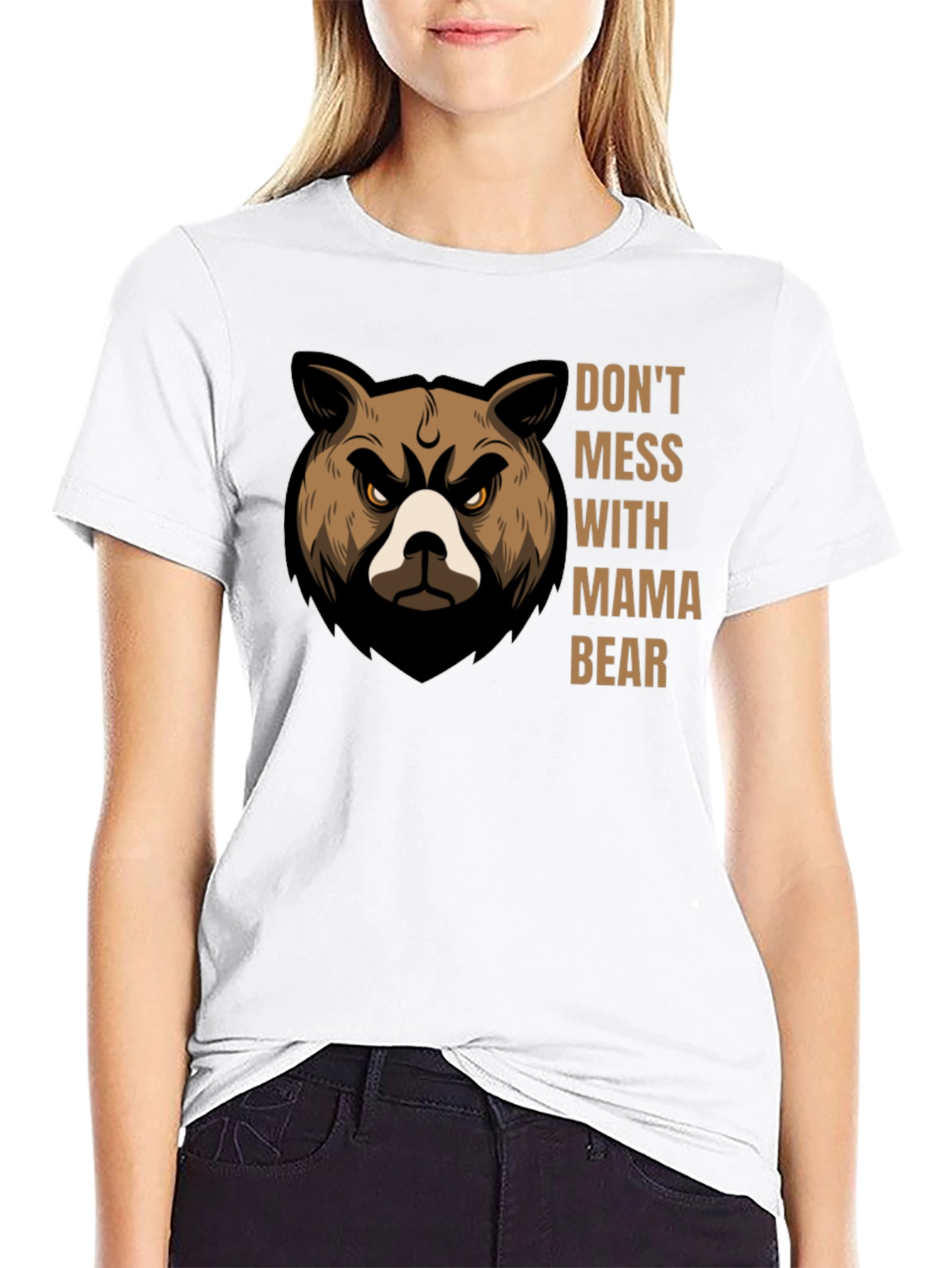 Dont Mess With Mama Bear Graphic T-Shirt