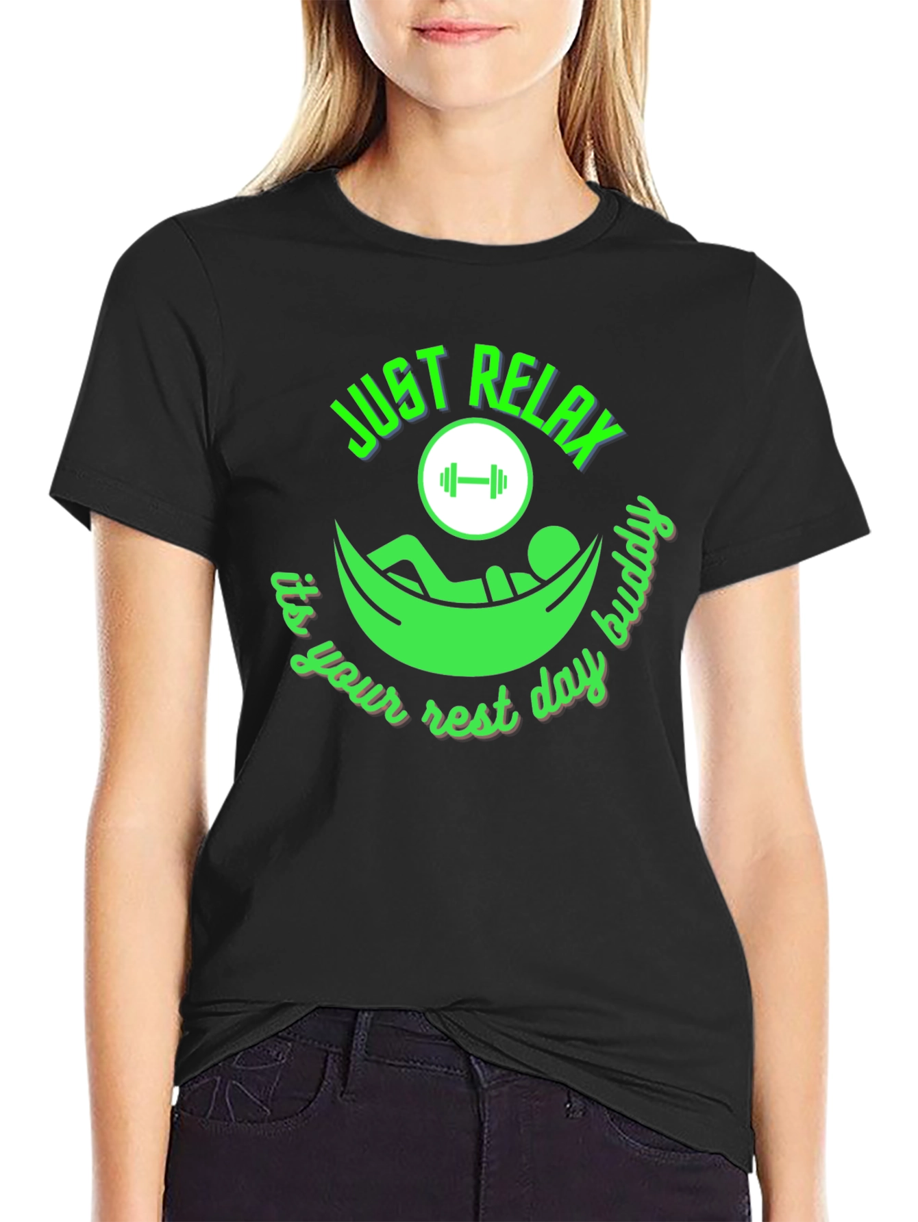 Just Relax Rest Day Graphic T-Shirt