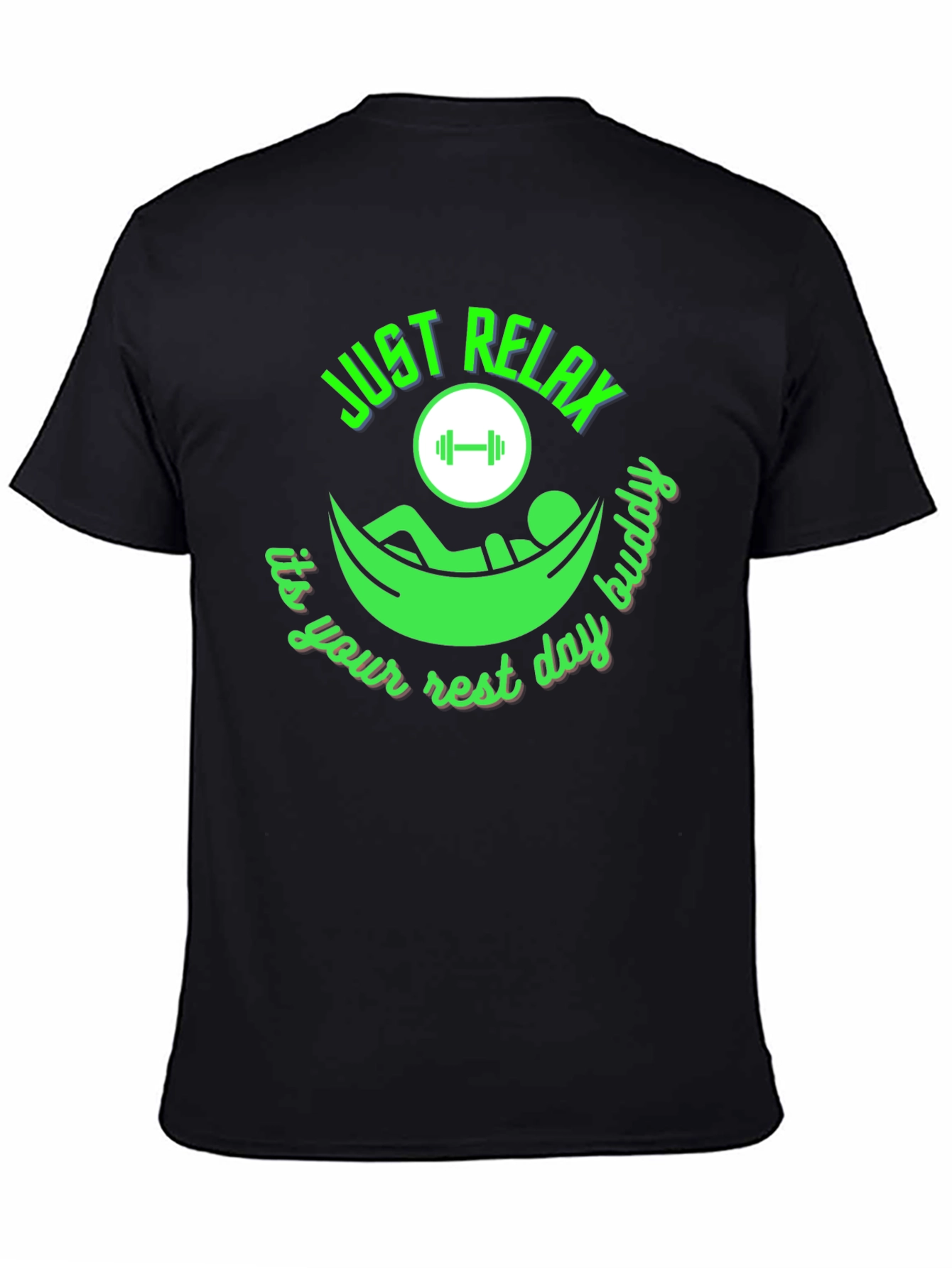 Just Relax Rest Day Graphic T-Shirt