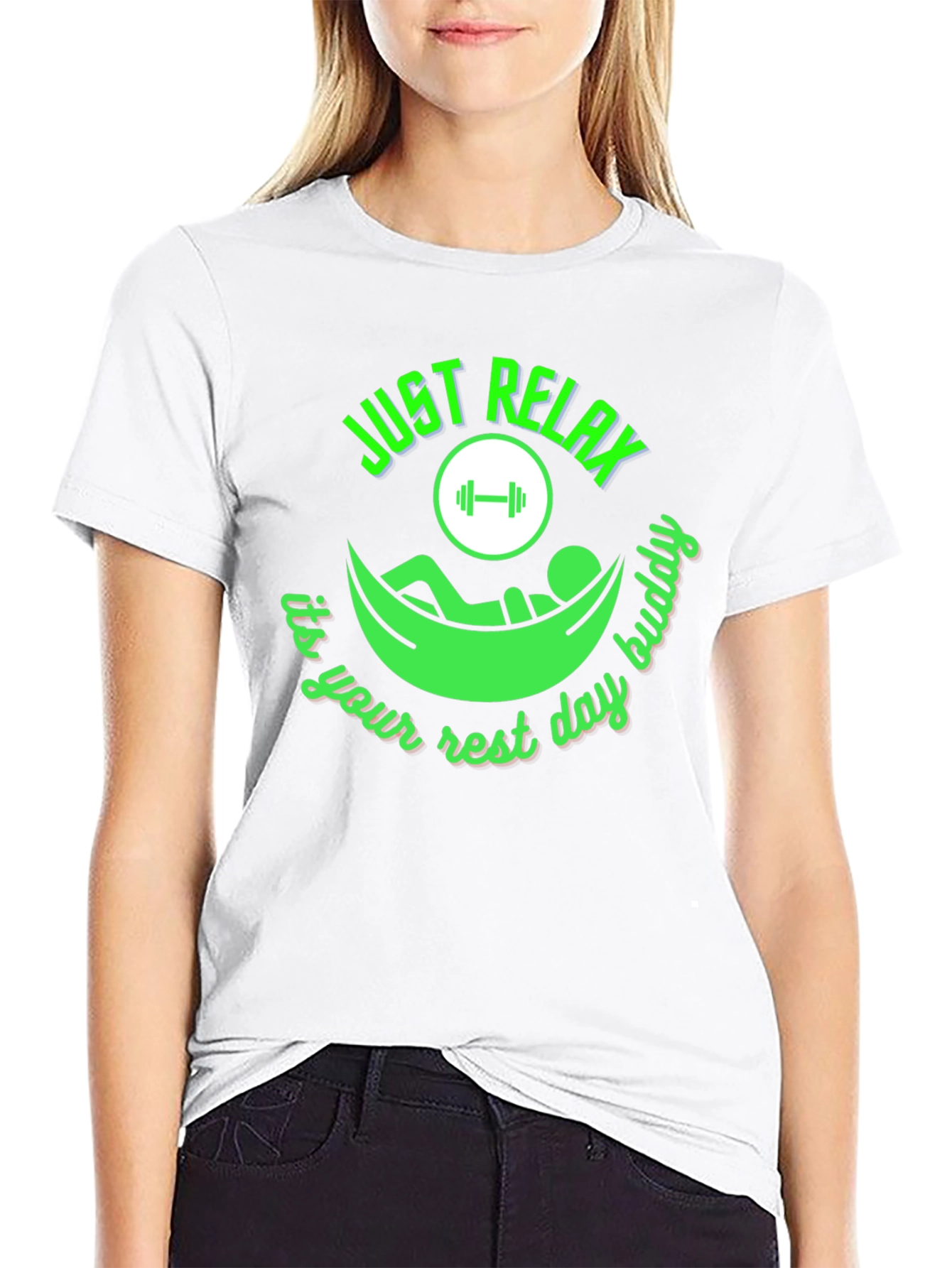 Just Relax Rest Day Graphic T-Shirt