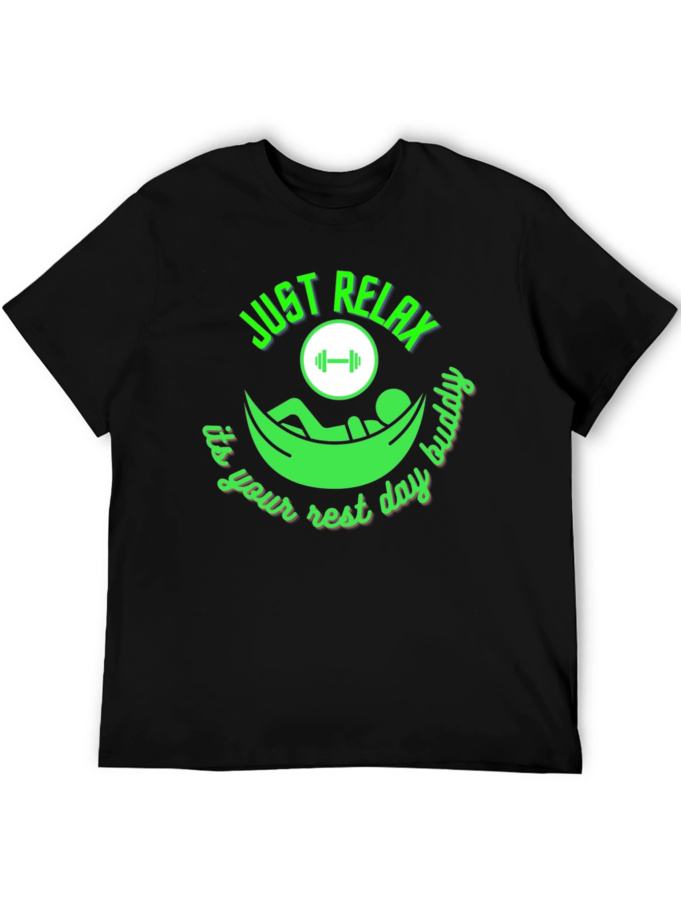 Just Relax Rest Day Graphic T-Shirt