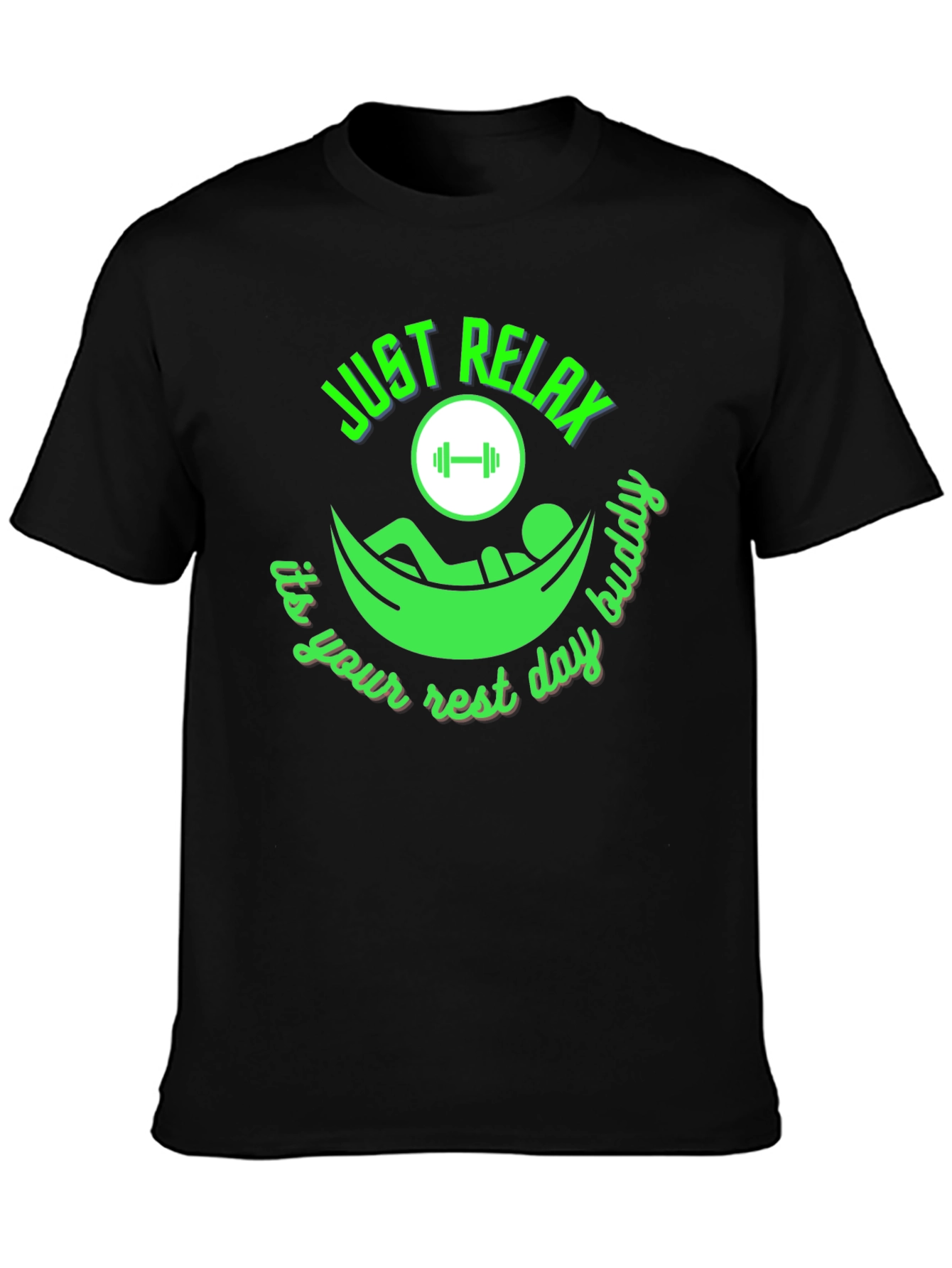 Just Relax Rest Day Graphic T-Shirt