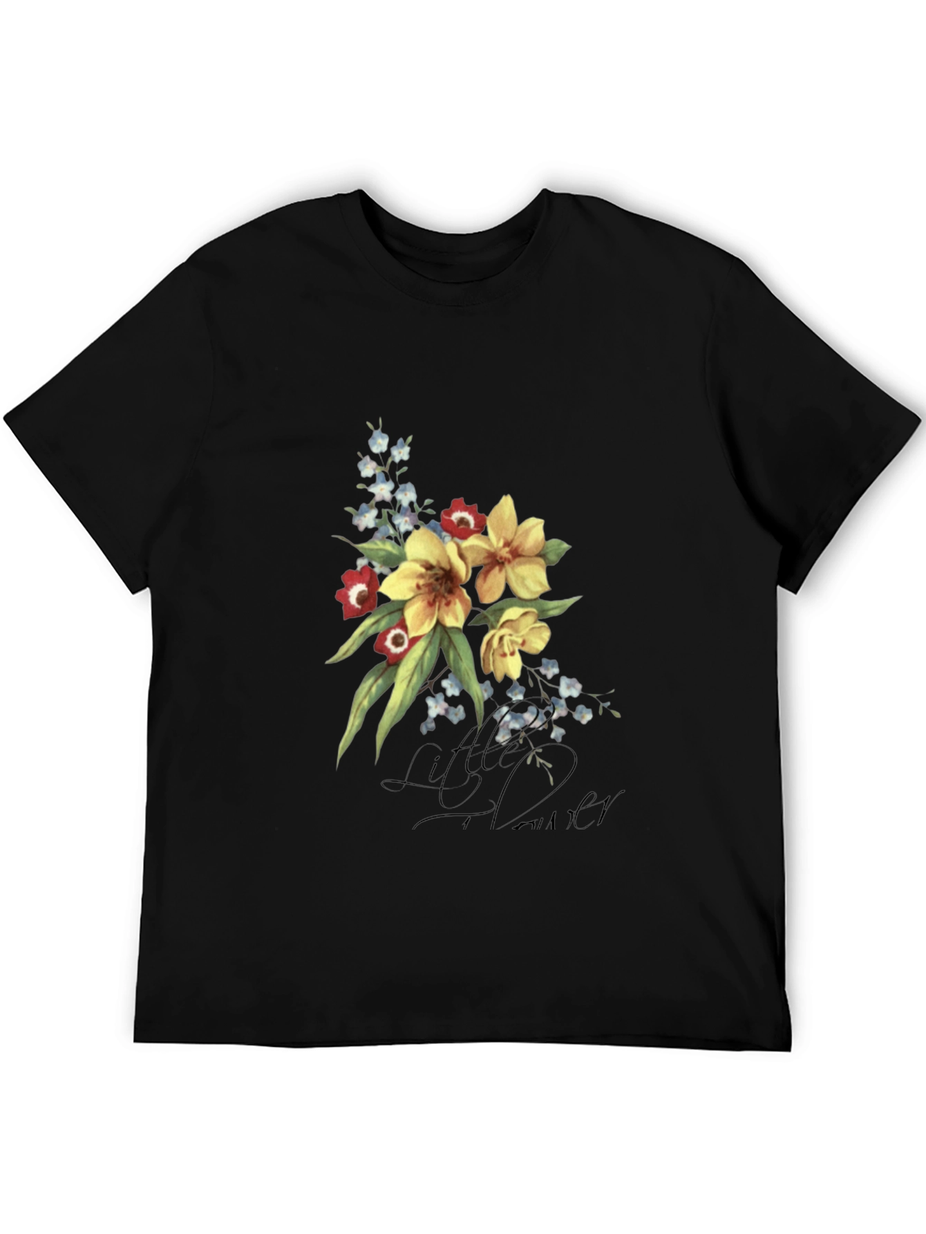 Floral Bouquet Graphic T-Shirt
