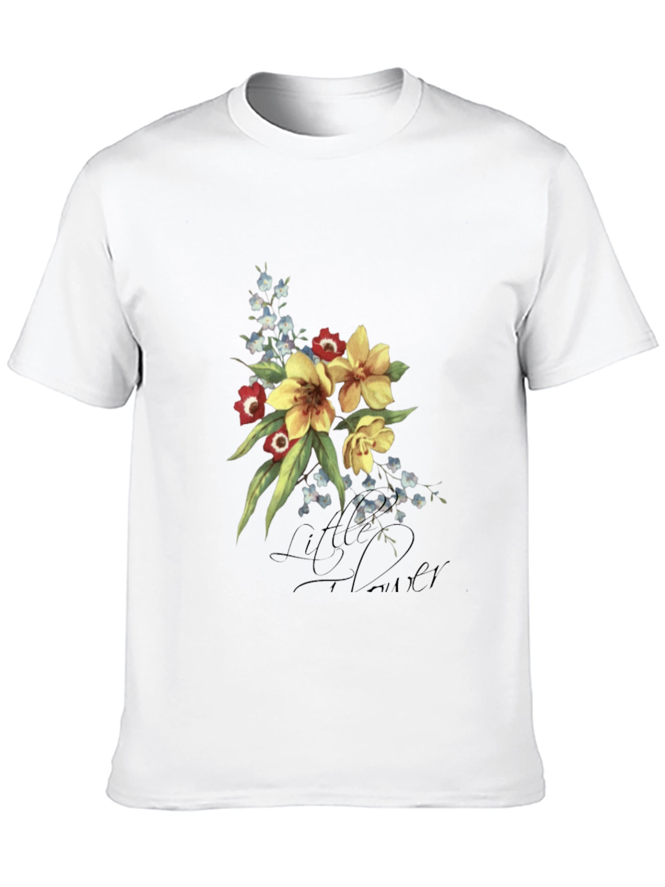 Floral Bouquet Graphic T-Shirt