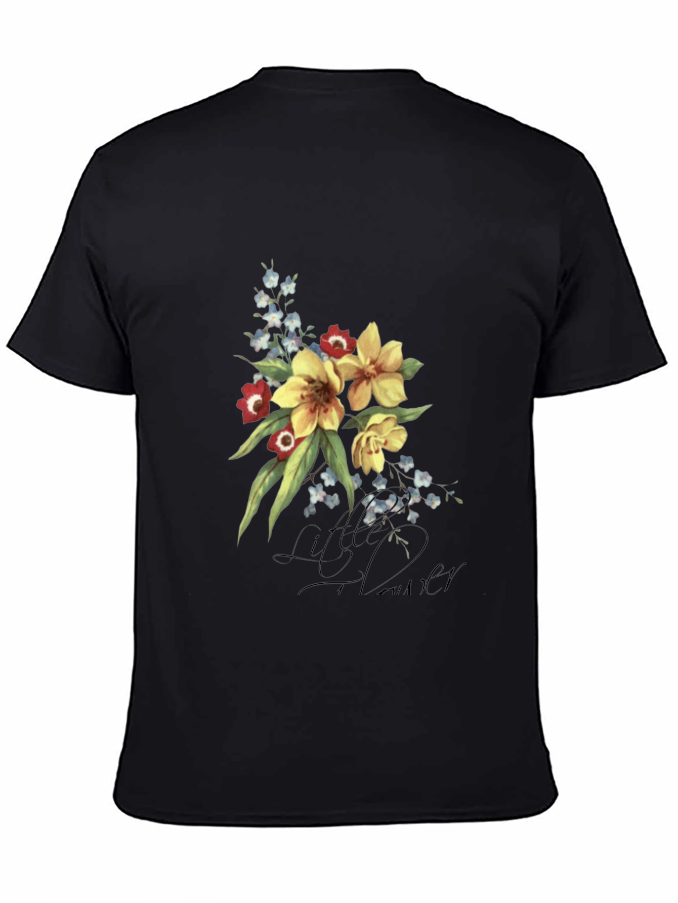 Floral Bouquet Graphic T-Shirt