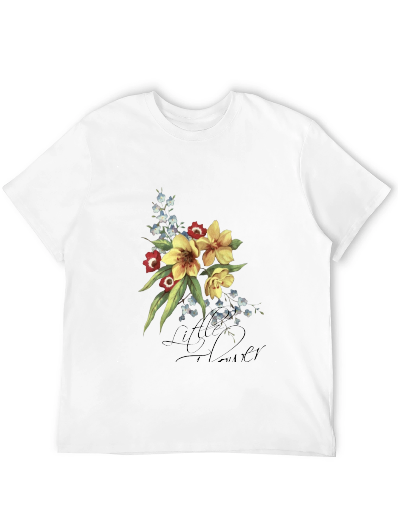 Floral Bouquet Graphic T-Shirt
