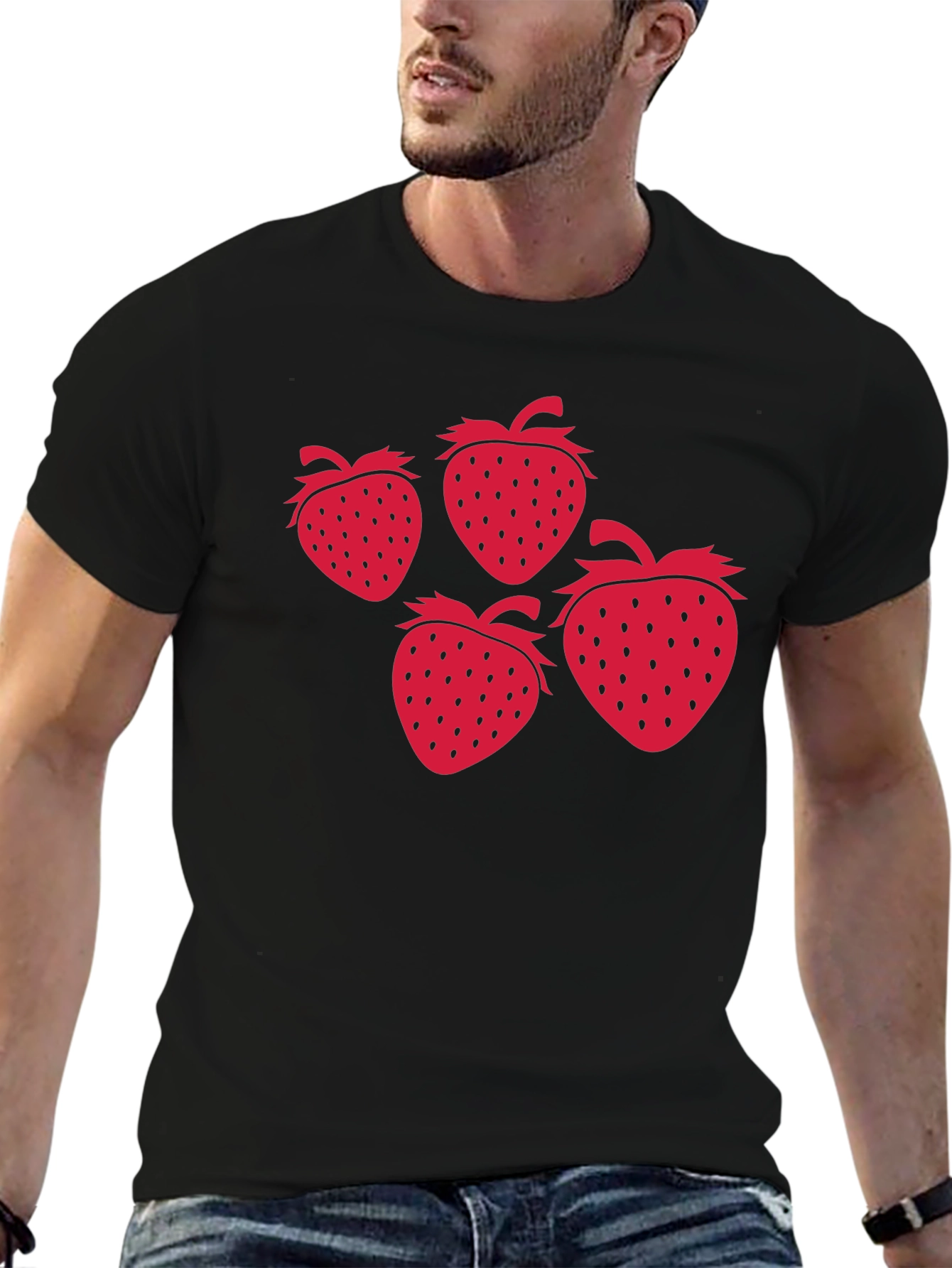 Strawberry T-Shirt - Fun & Fruity Graphic Tee