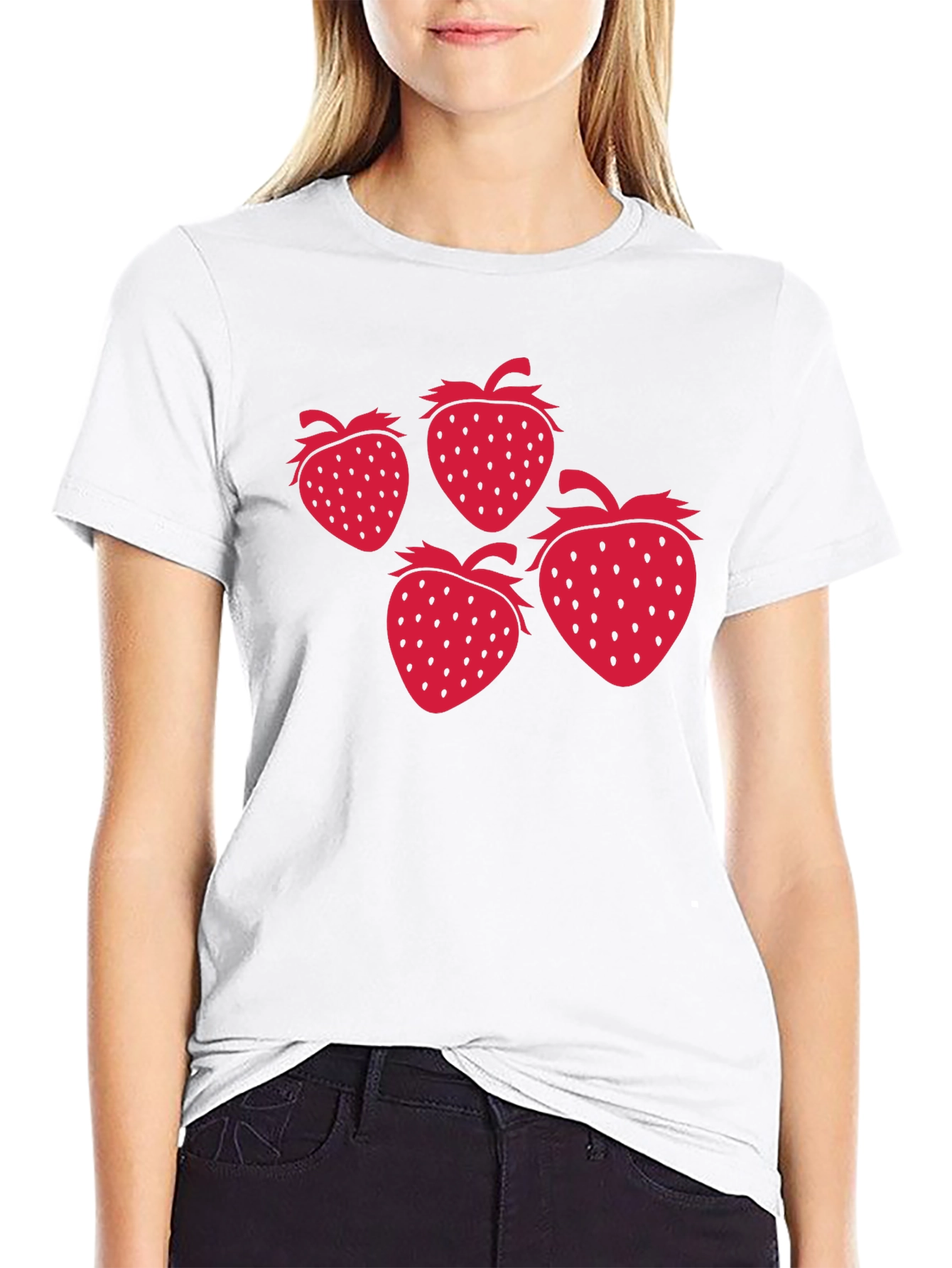 Strawberry T-Shirt - Fun & Fruity Graphic Tee