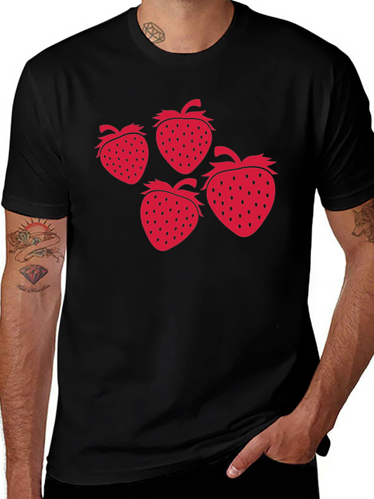 Strawberry T-Shirt - Fun & Fruity Graphic Tee