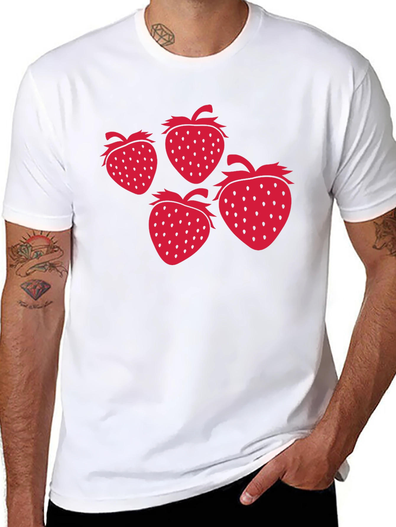 Strawberry T-Shirt - Fun & Fruity Graphic Tee