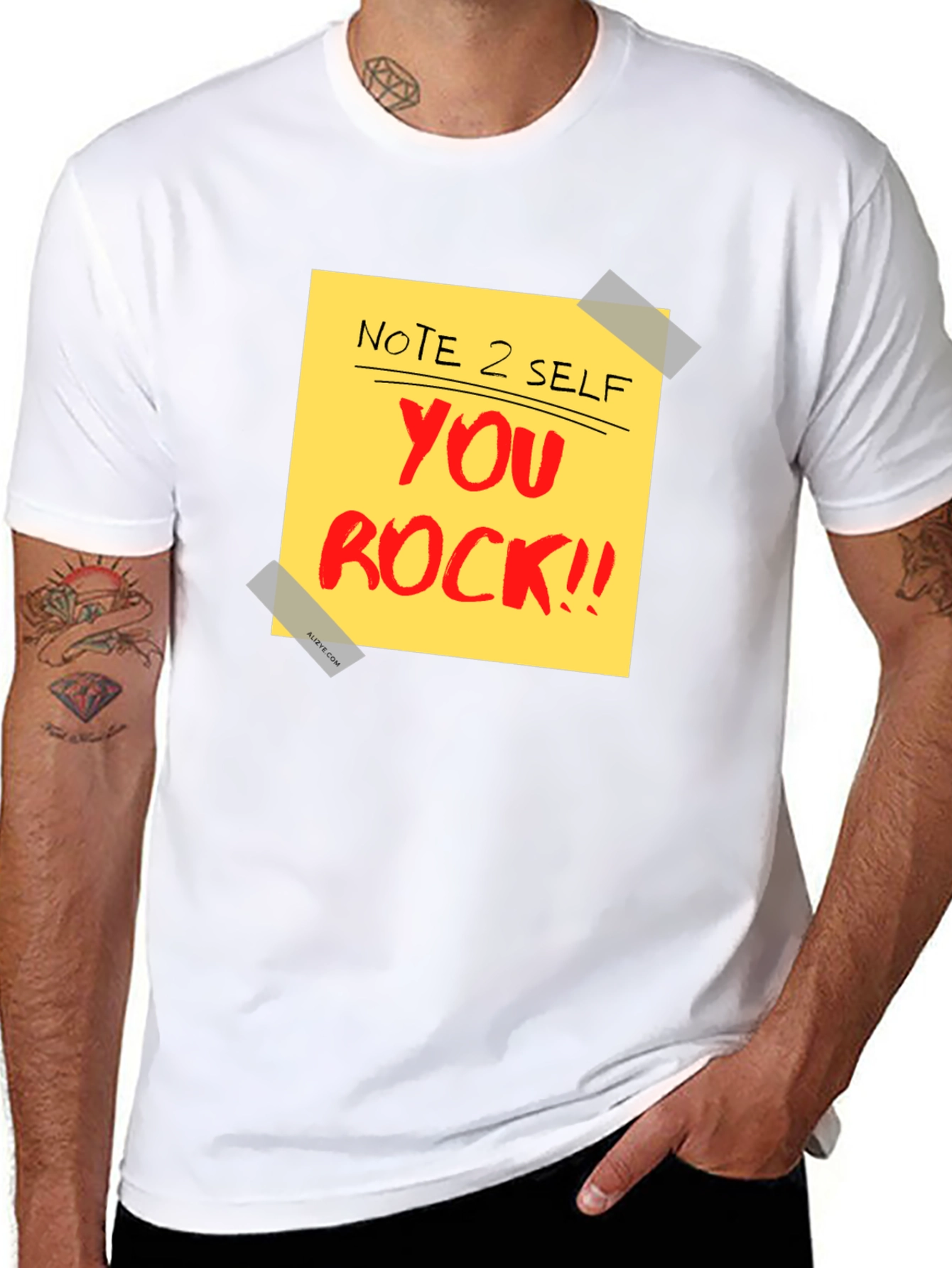 You Rock Note Graphic T-Shirt