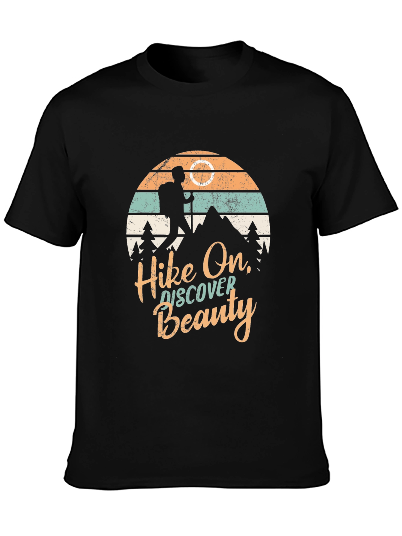 Hike On Discover Beauty Graphic T-Shirt