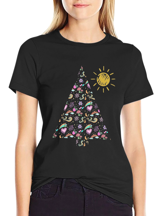 Funky Christmas Tree T-Shirt