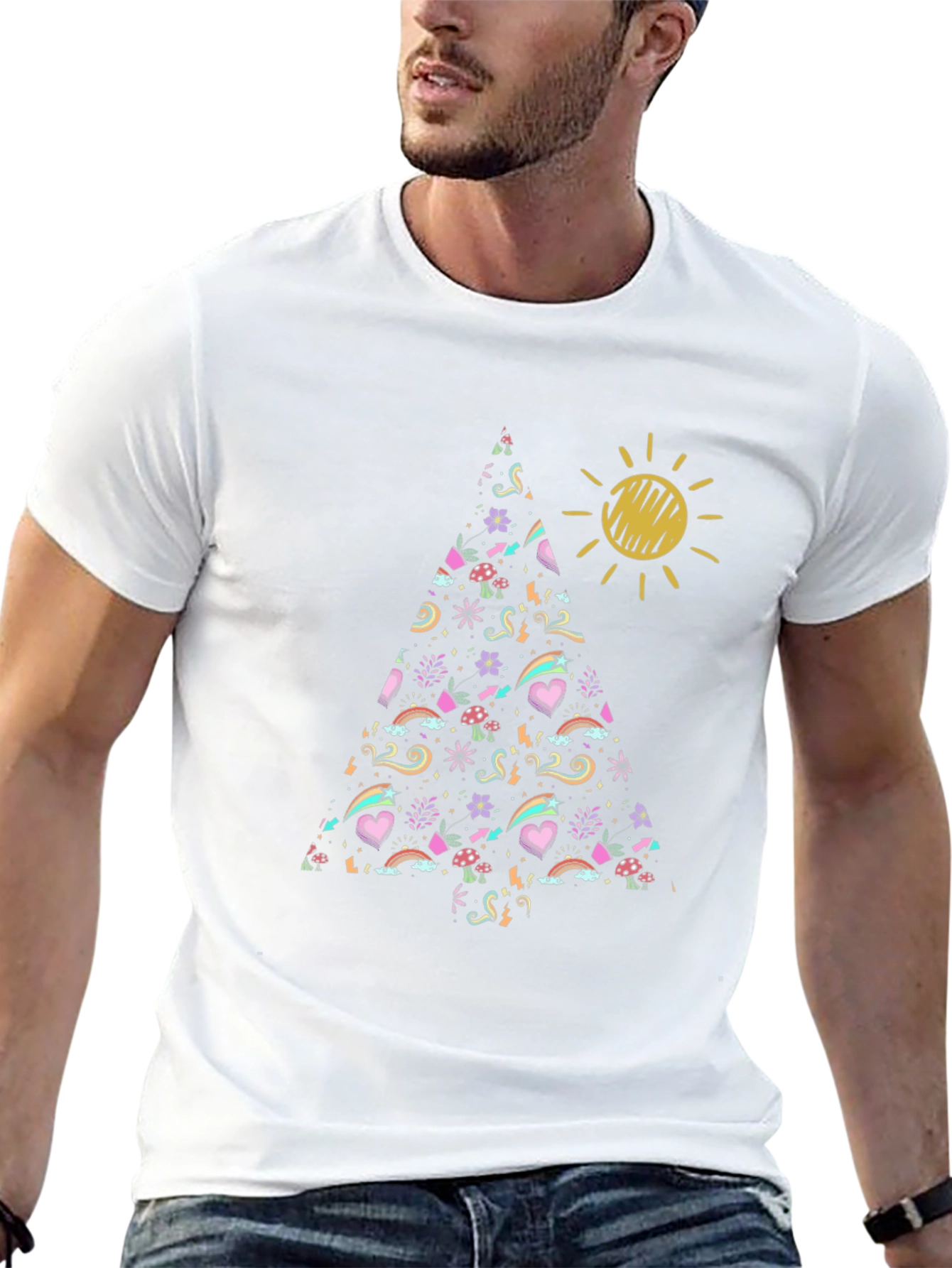 Funky Christmas Tree T-Shirt