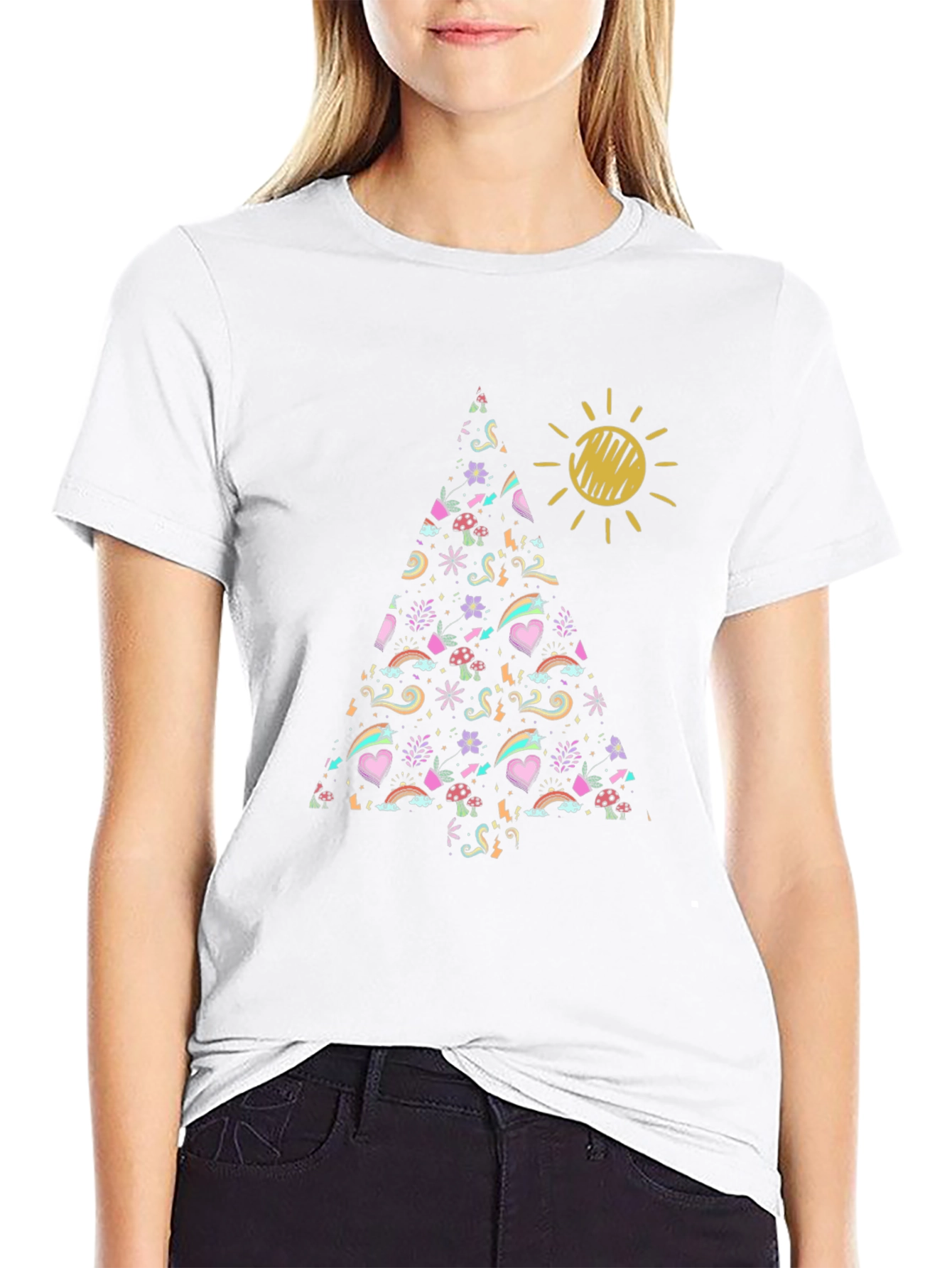 Funky Christmas Tree T-Shirt