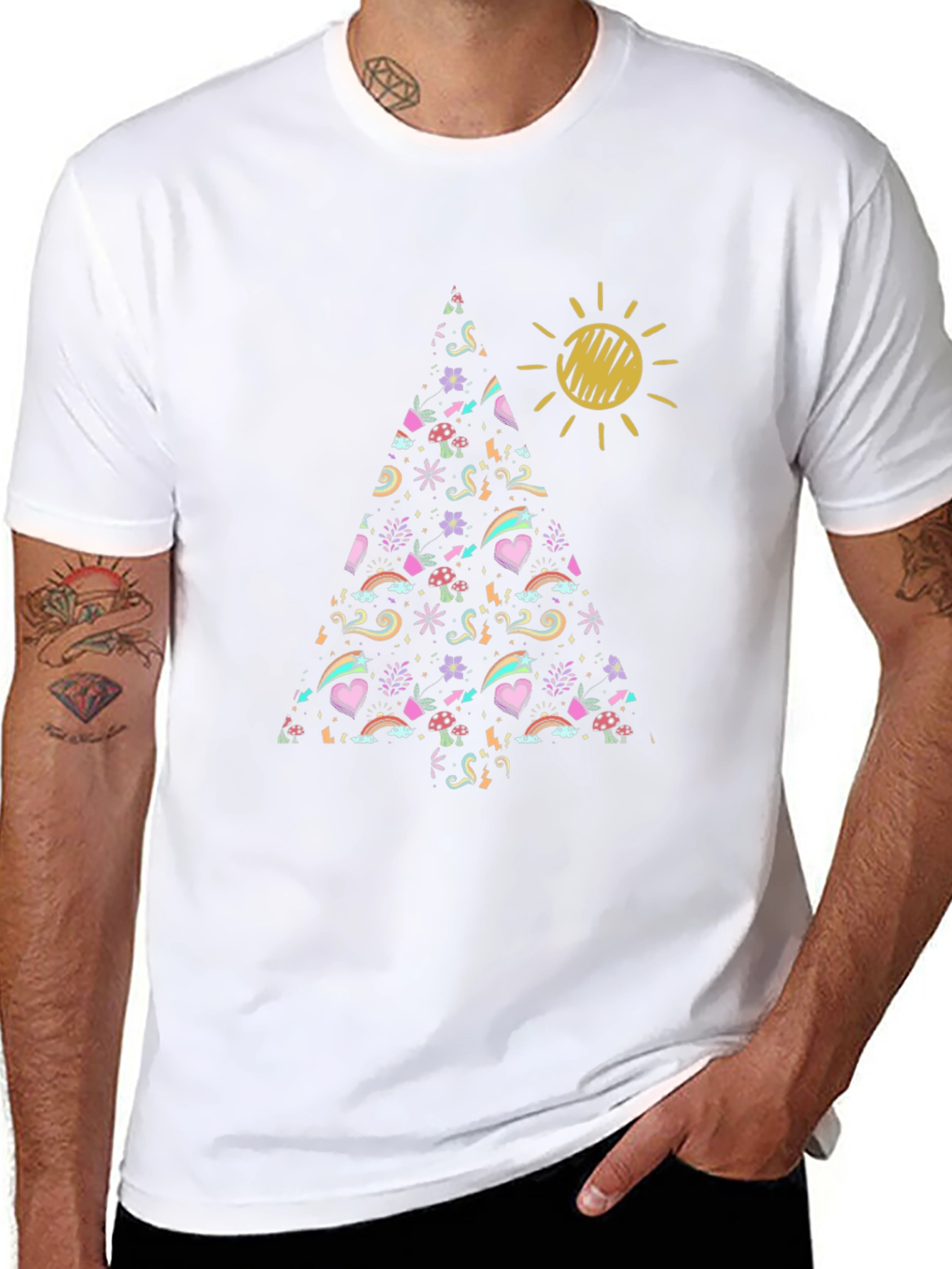 Funky Christmas Tree T-Shirt