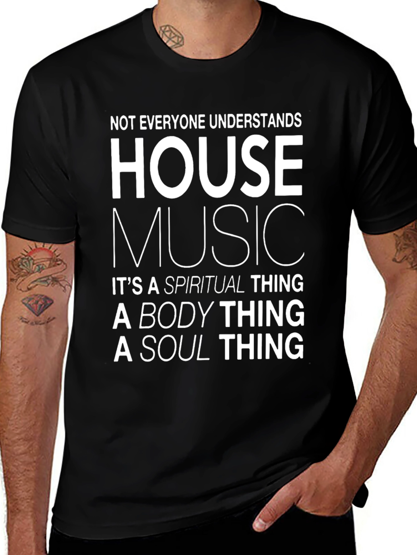 House Music Spiritual Body Soul T-Shirt