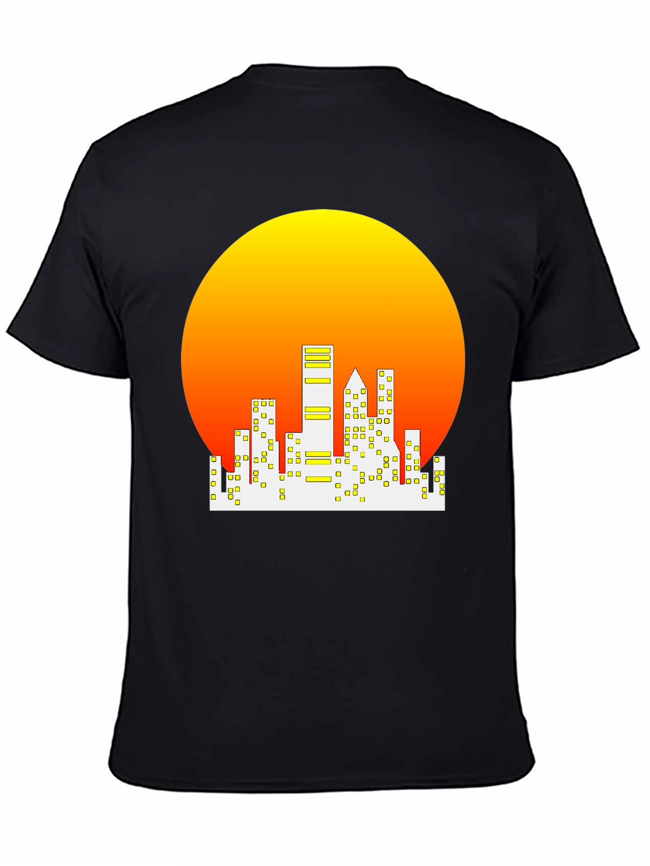 Sunset Cityscape Graphic Tee