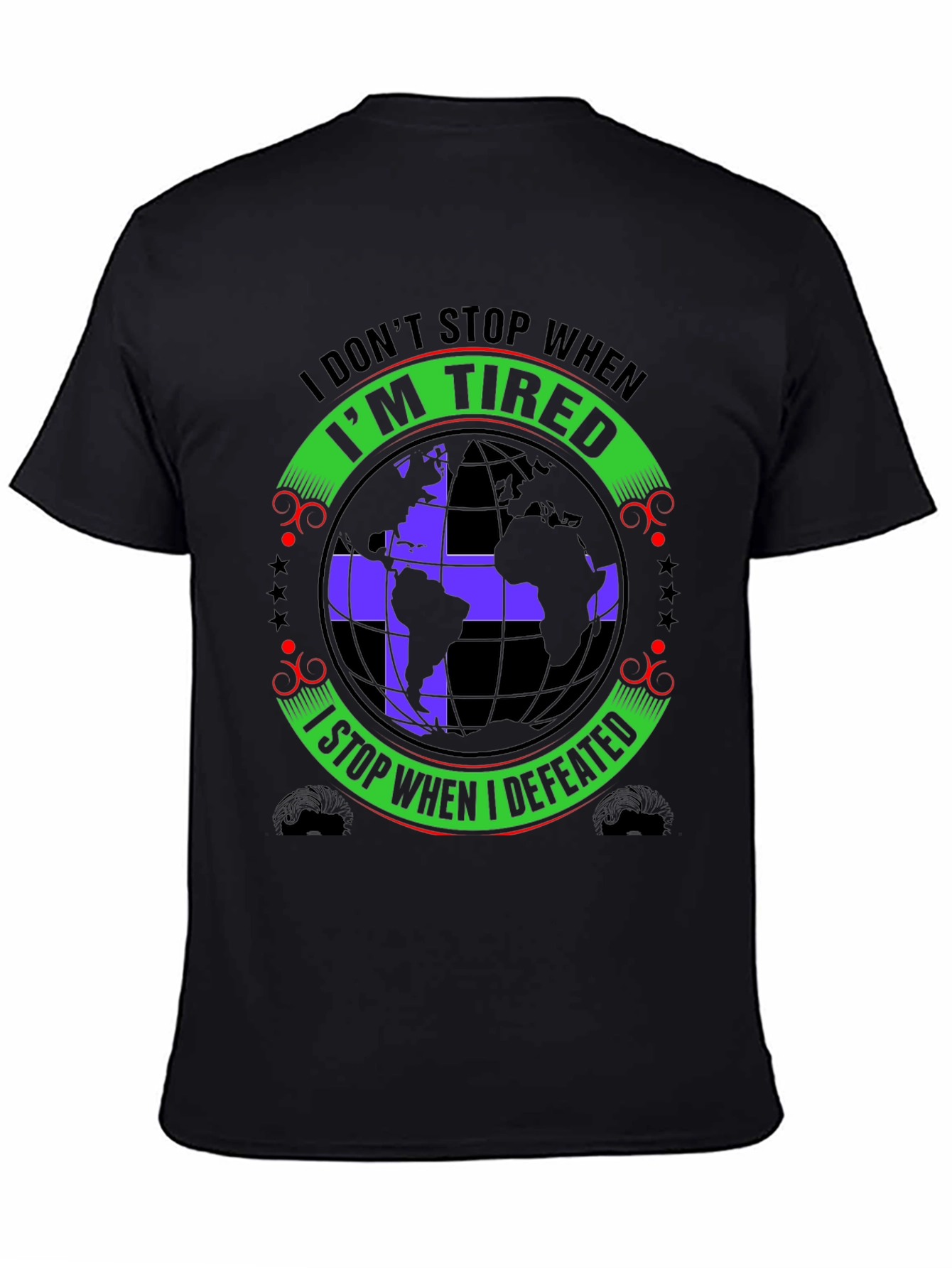 Tired Defeated Graphic T-Shirt