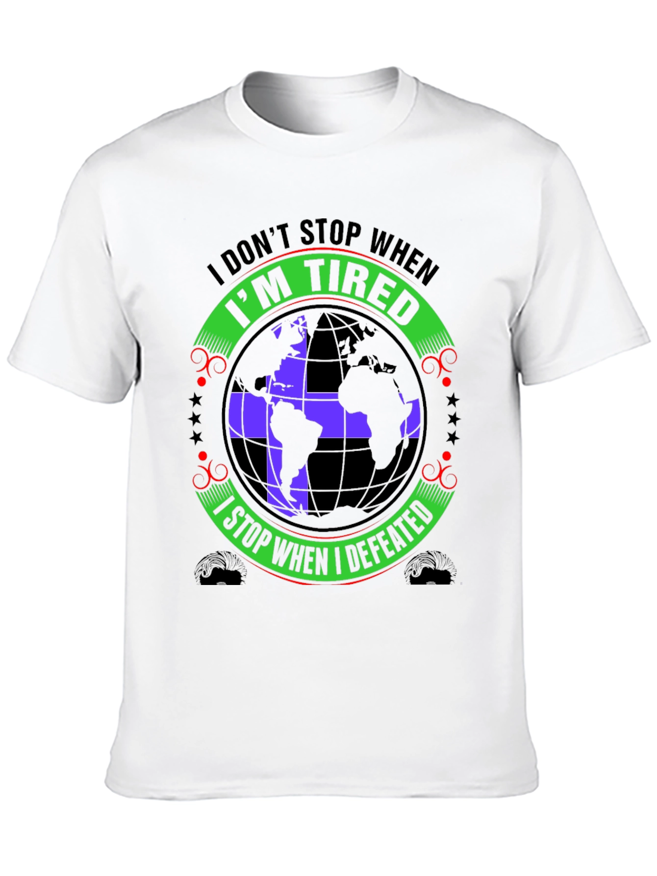 Tired Defeated Graphic T-Shirt