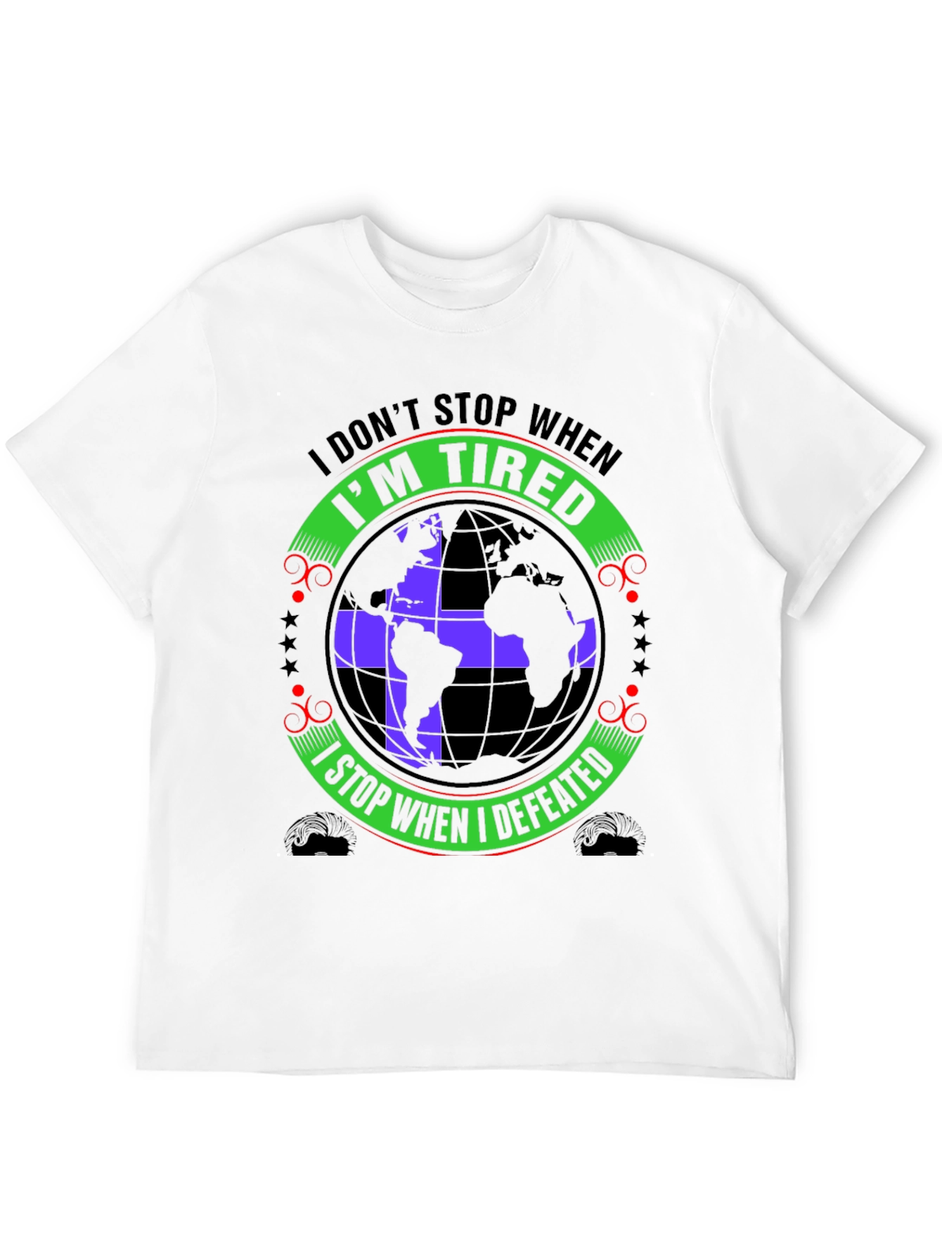 Tired Defeated Graphic T-Shirt