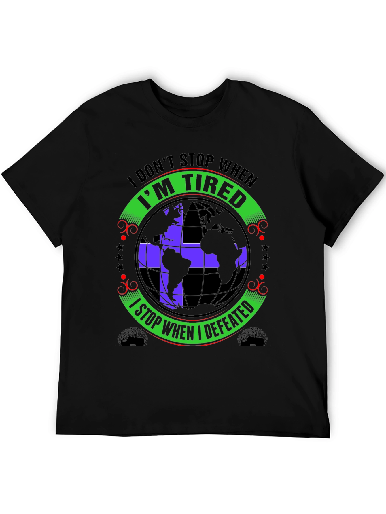 Tired Defeated Graphic T-Shirt