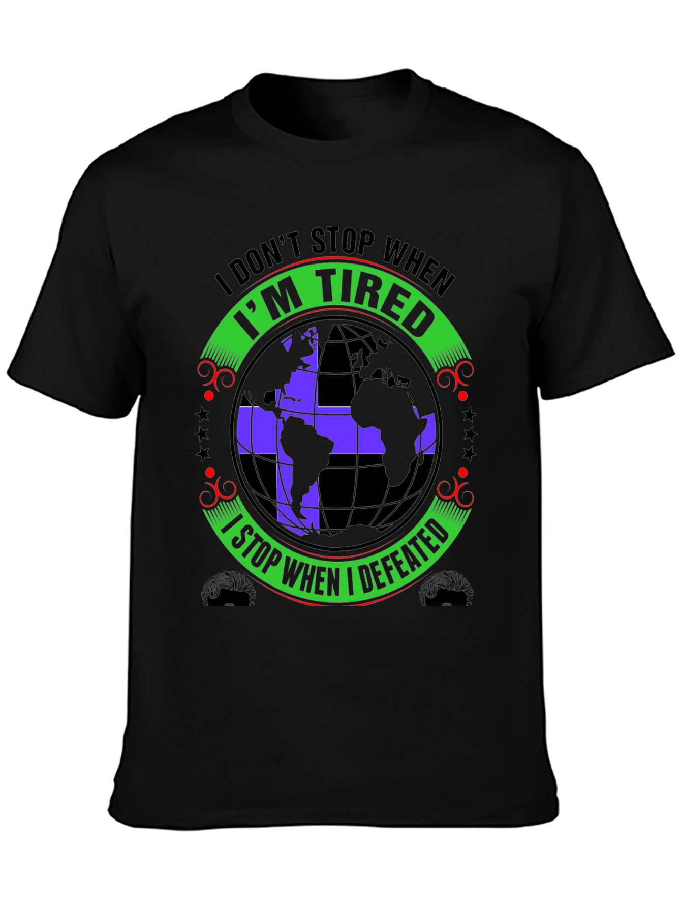 Tired Defeated Graphic T-Shirt