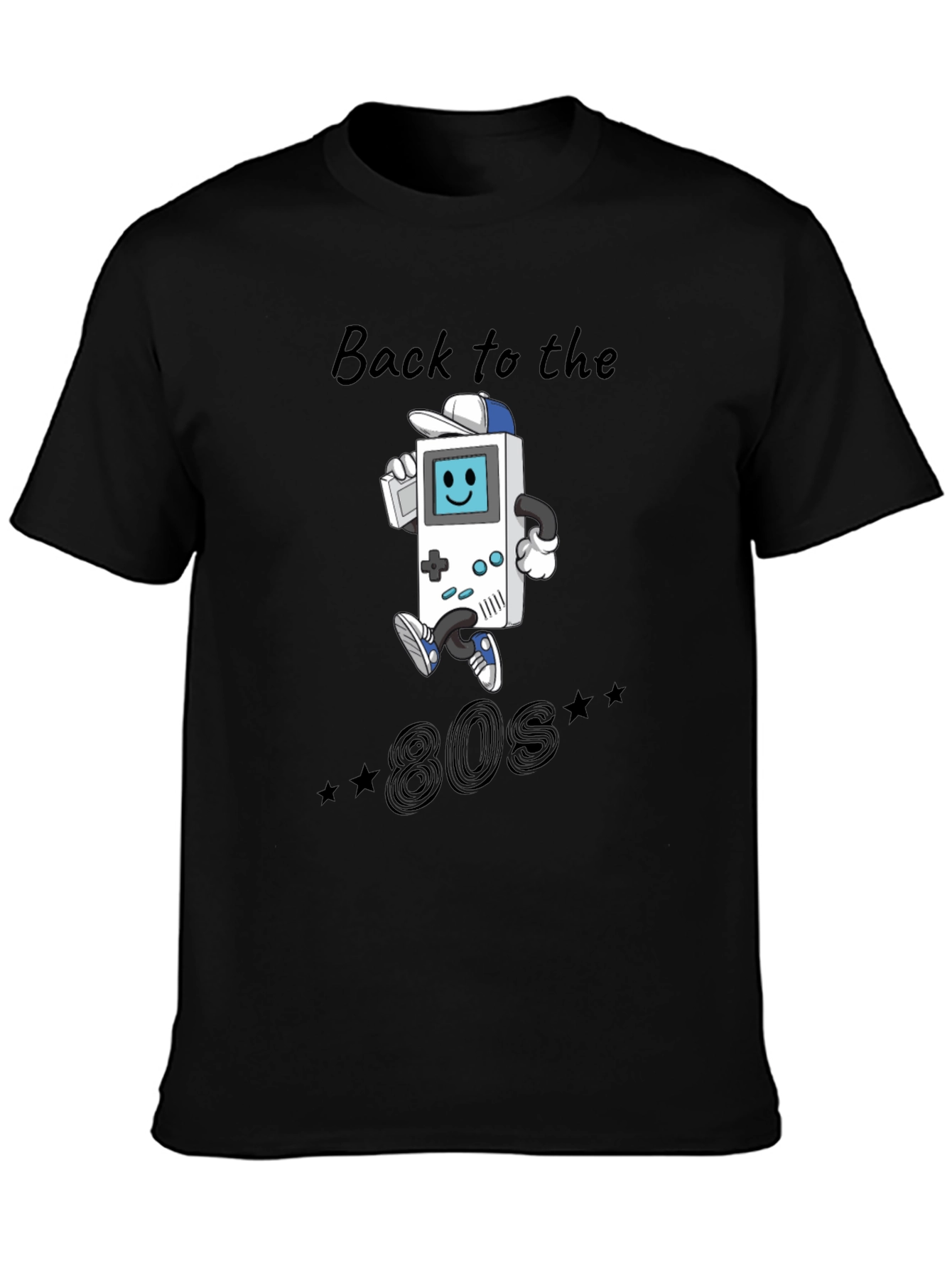 Retro 80s Game Console T-Shirt - Classic Gamer Style