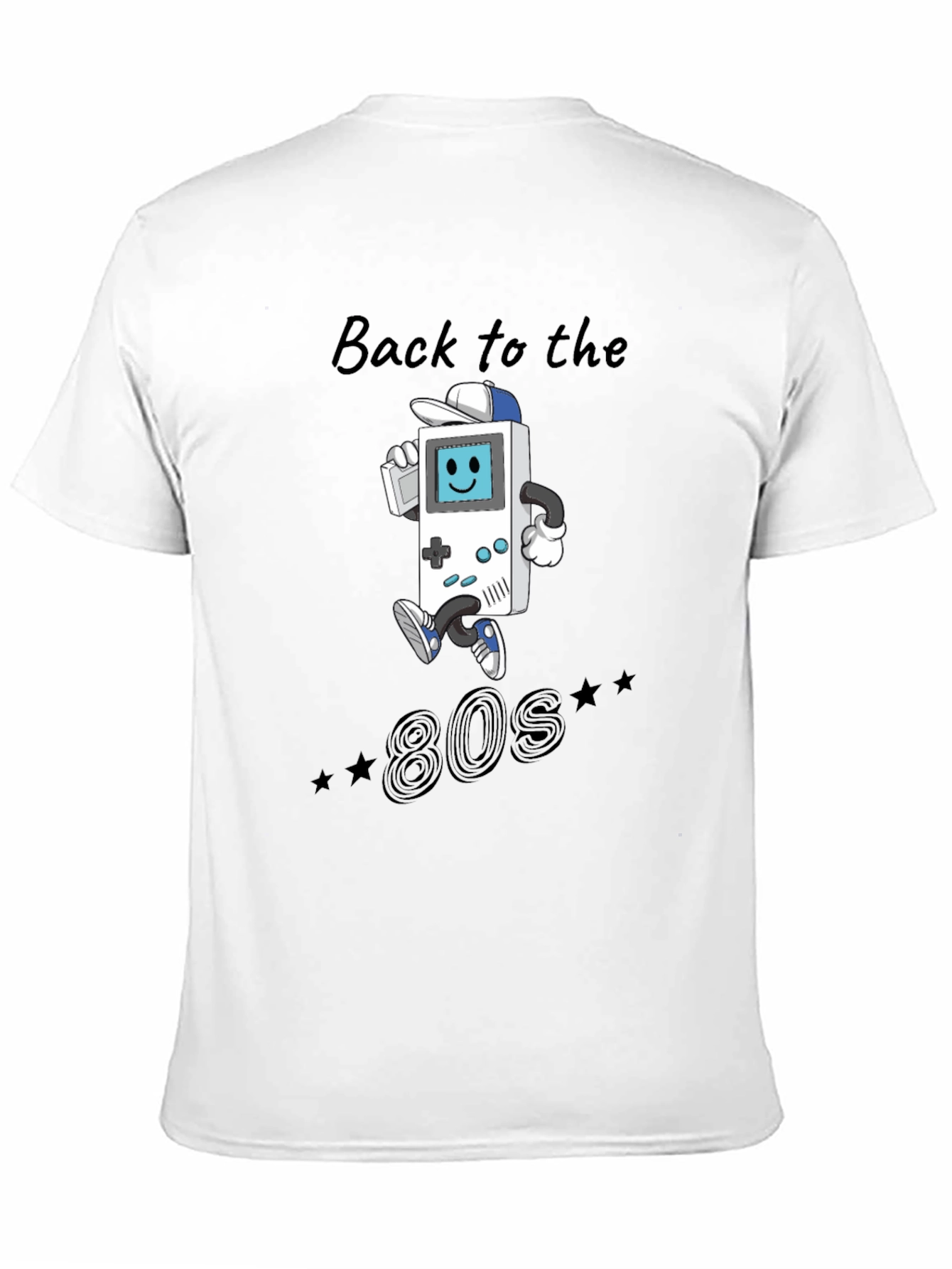 Retro 80s Game Console T-Shirt - Classic Gamer Style