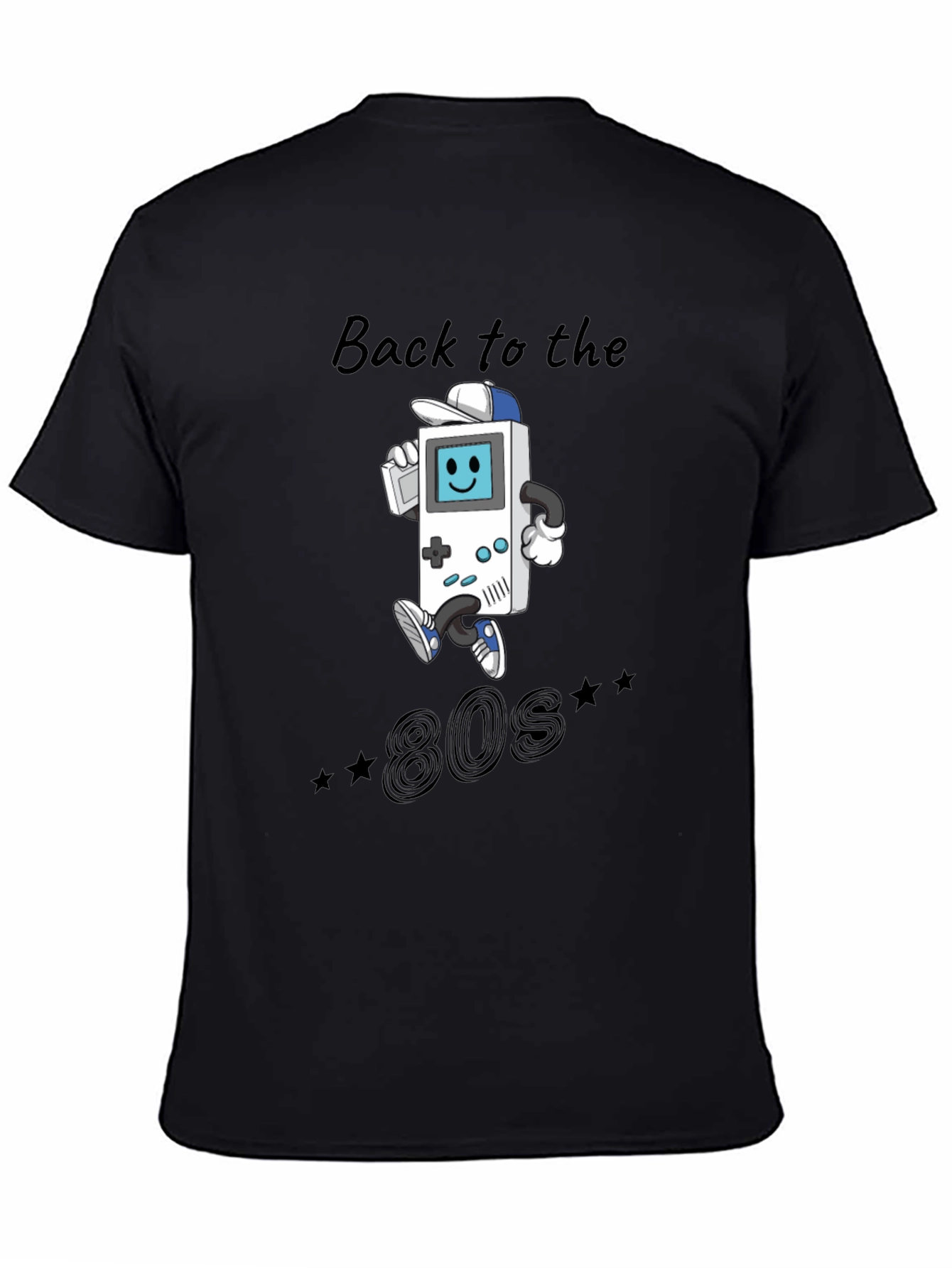 Retro 80s Game Console T-Shirt - Classic Gamer Style