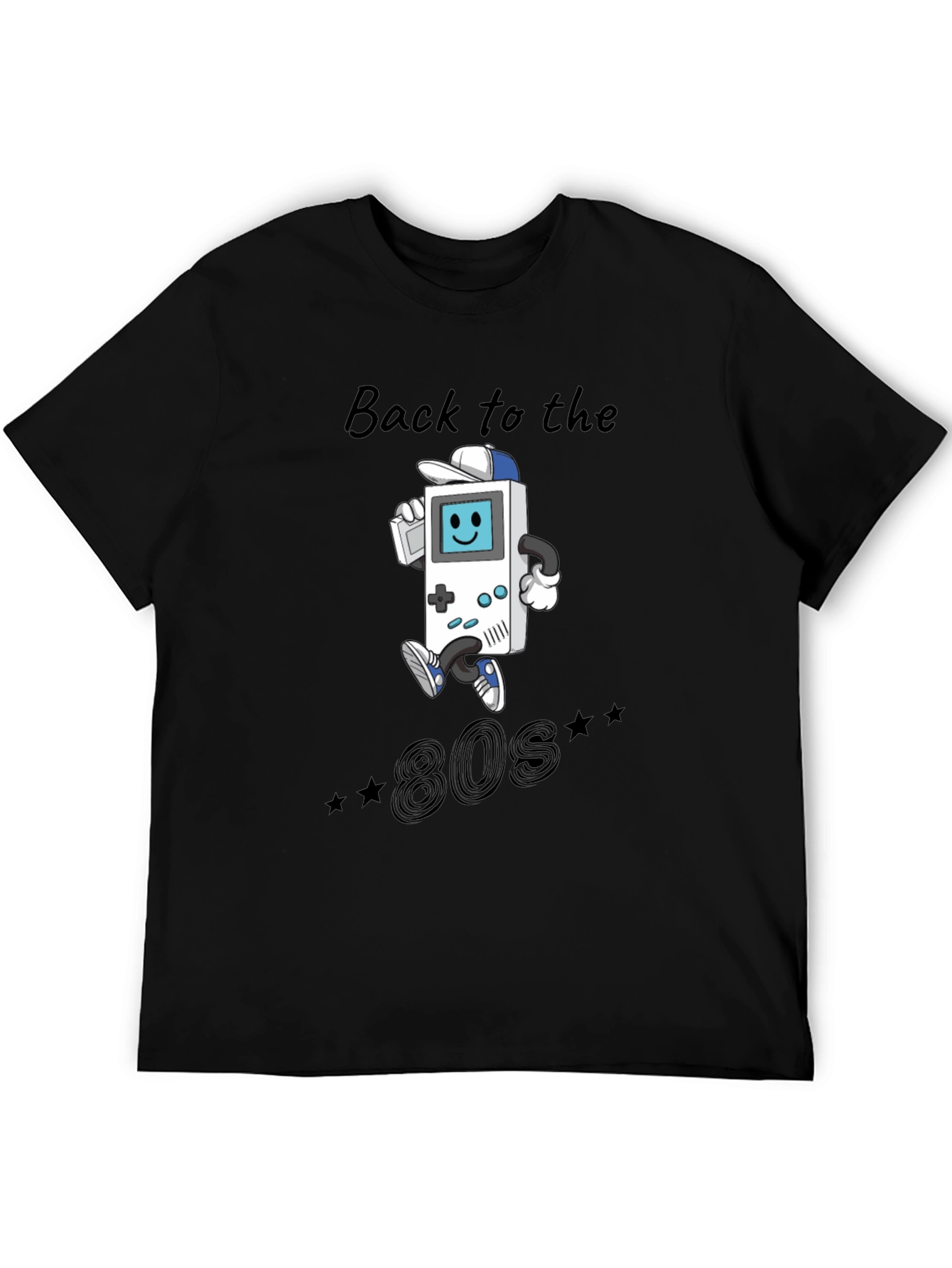 Retro 80s Game Console T-Shirt - Classic Gamer Style