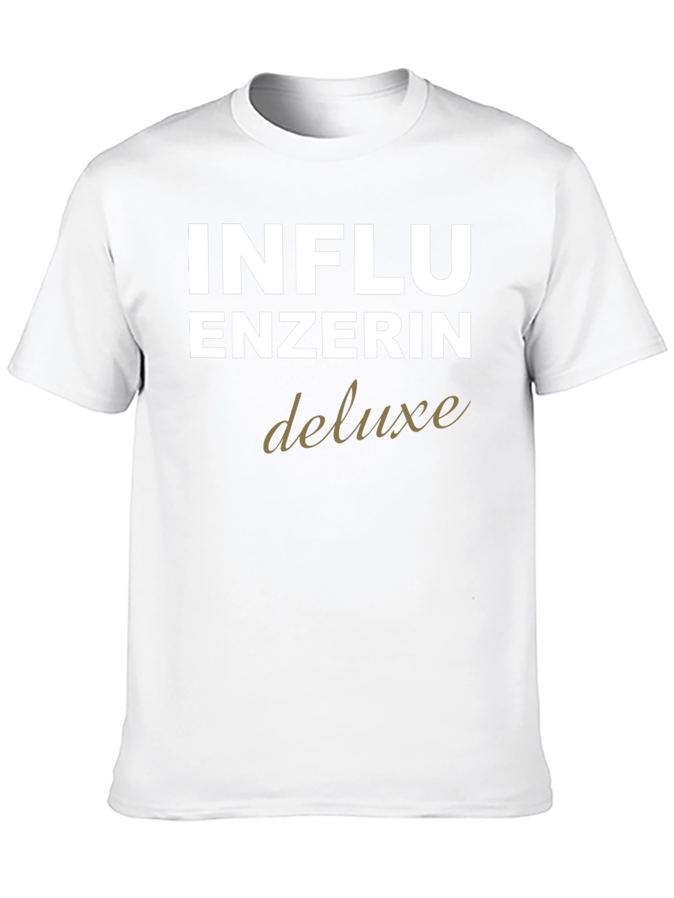 Influencerin Deluxe Black T-Shirt