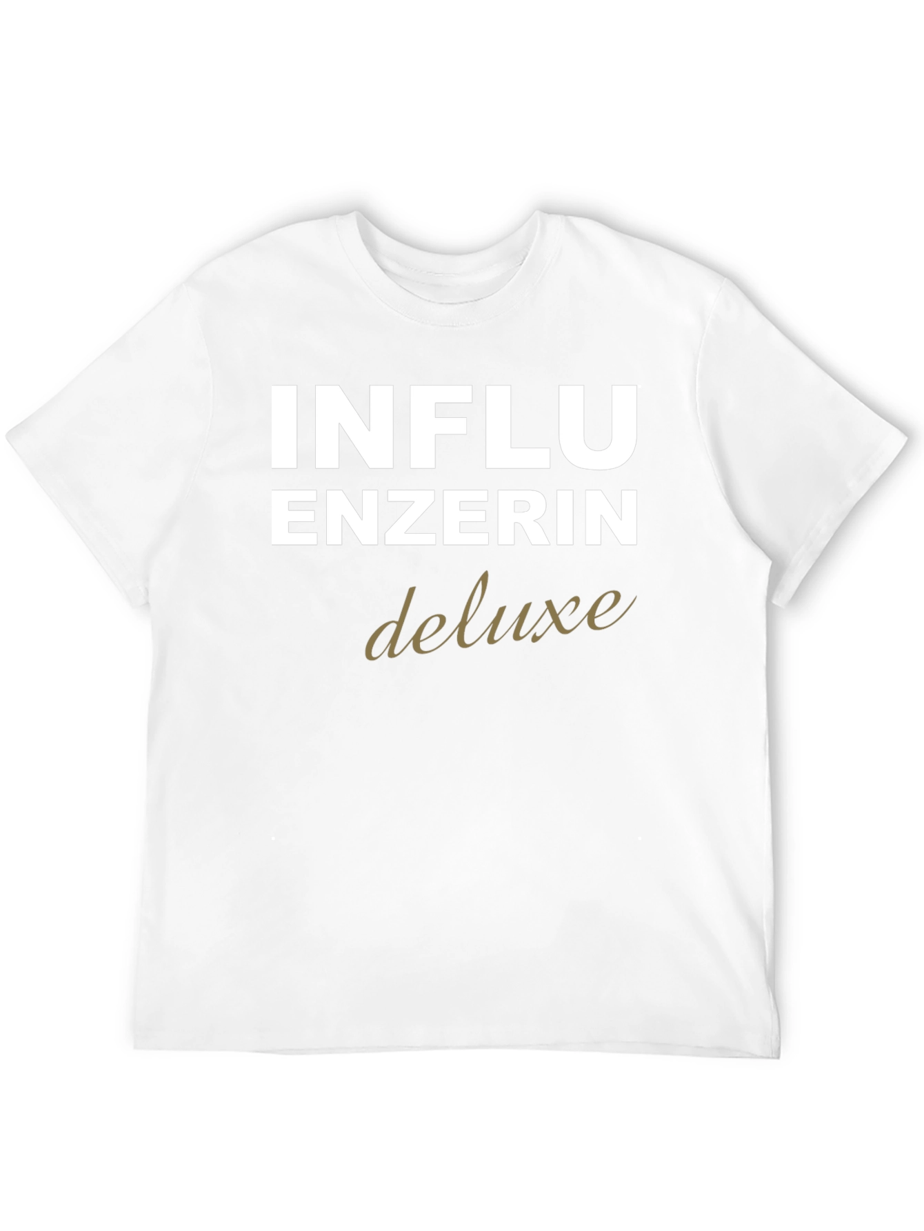 Influencerin Deluxe Black T-Shirt