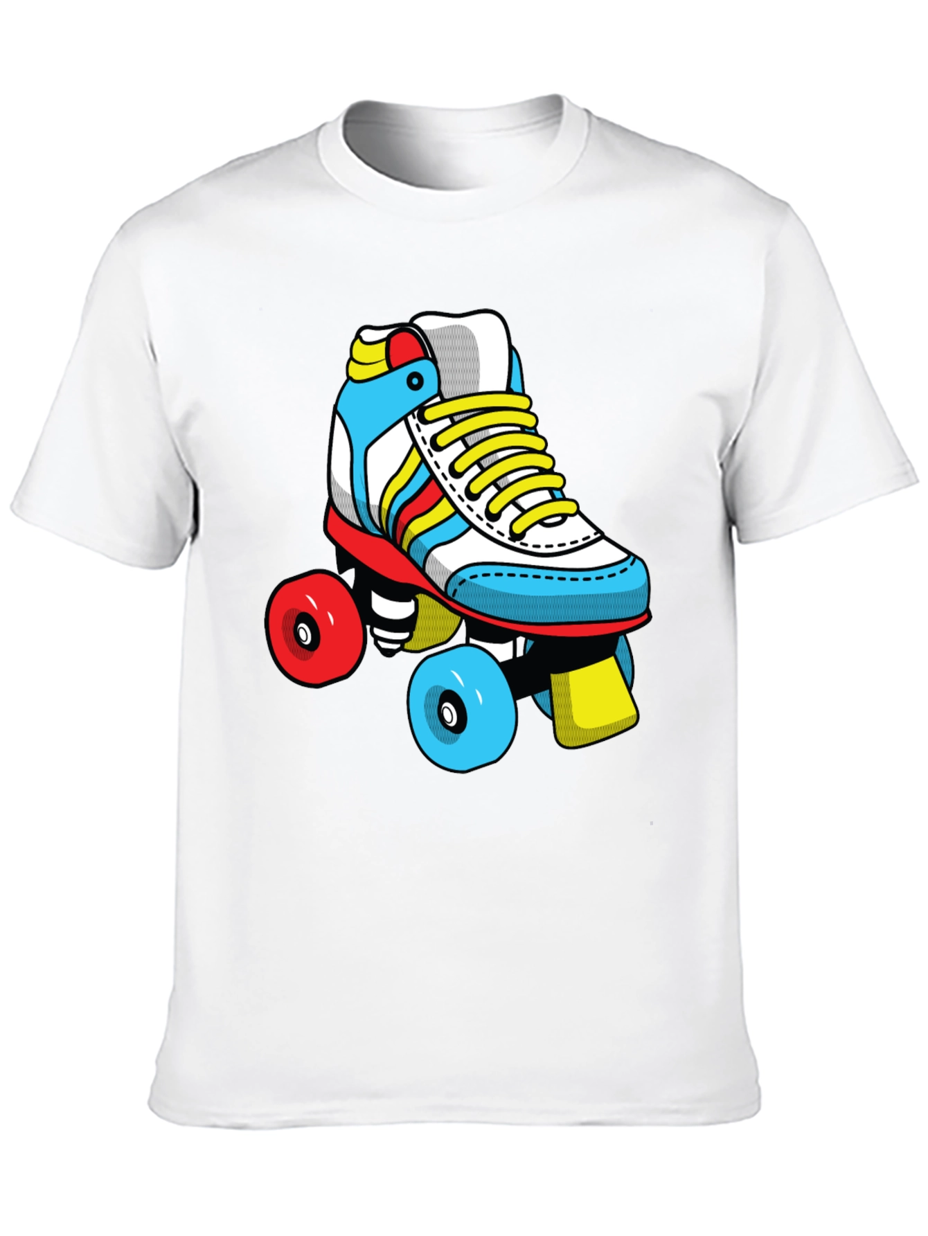 Retro Roller Skate Graphic T-Shirt