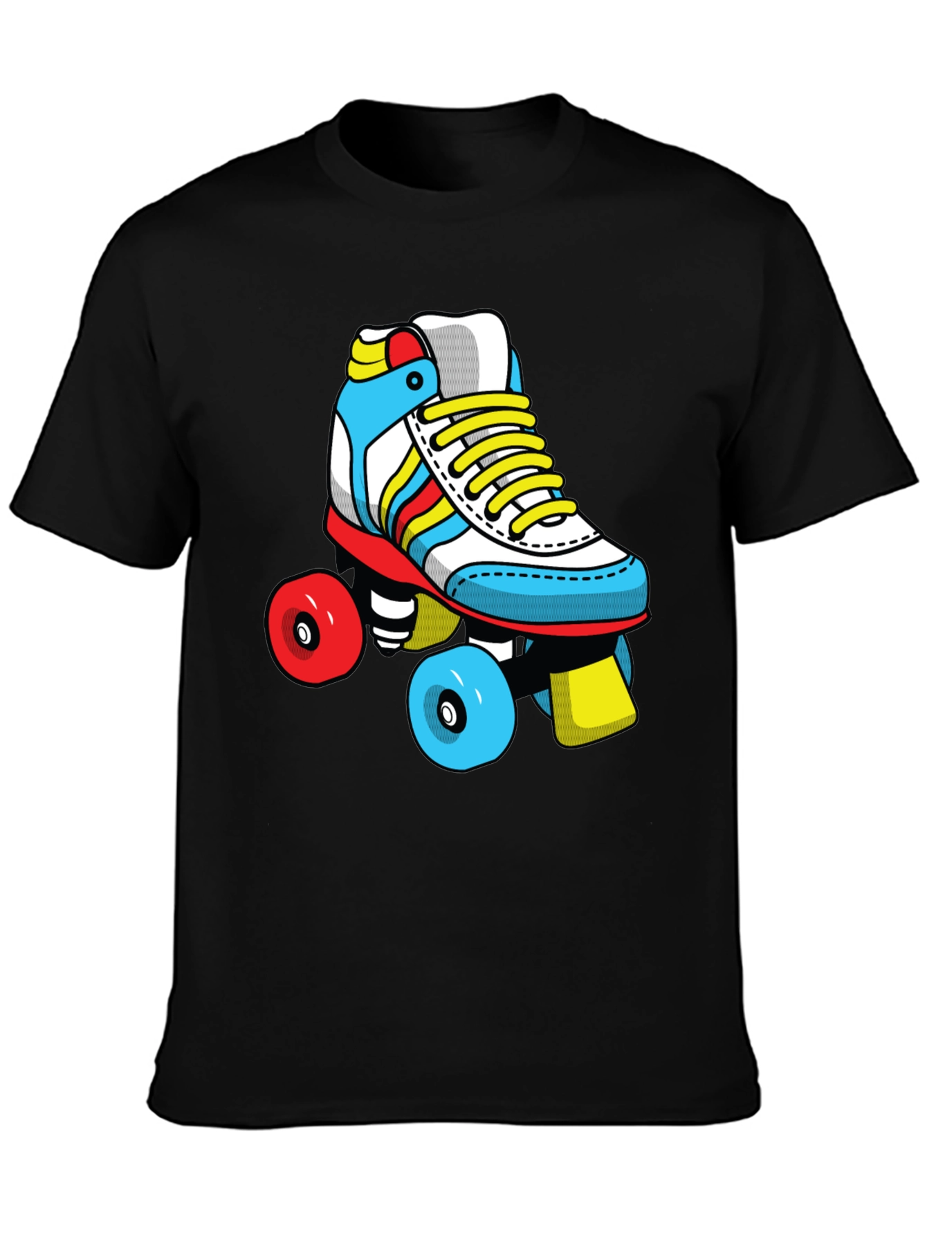 Retro Roller Skate Graphic T-Shirt
