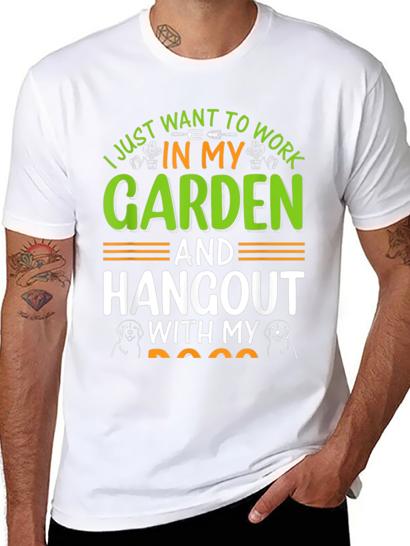 Gardening and Dogs T-Shirt