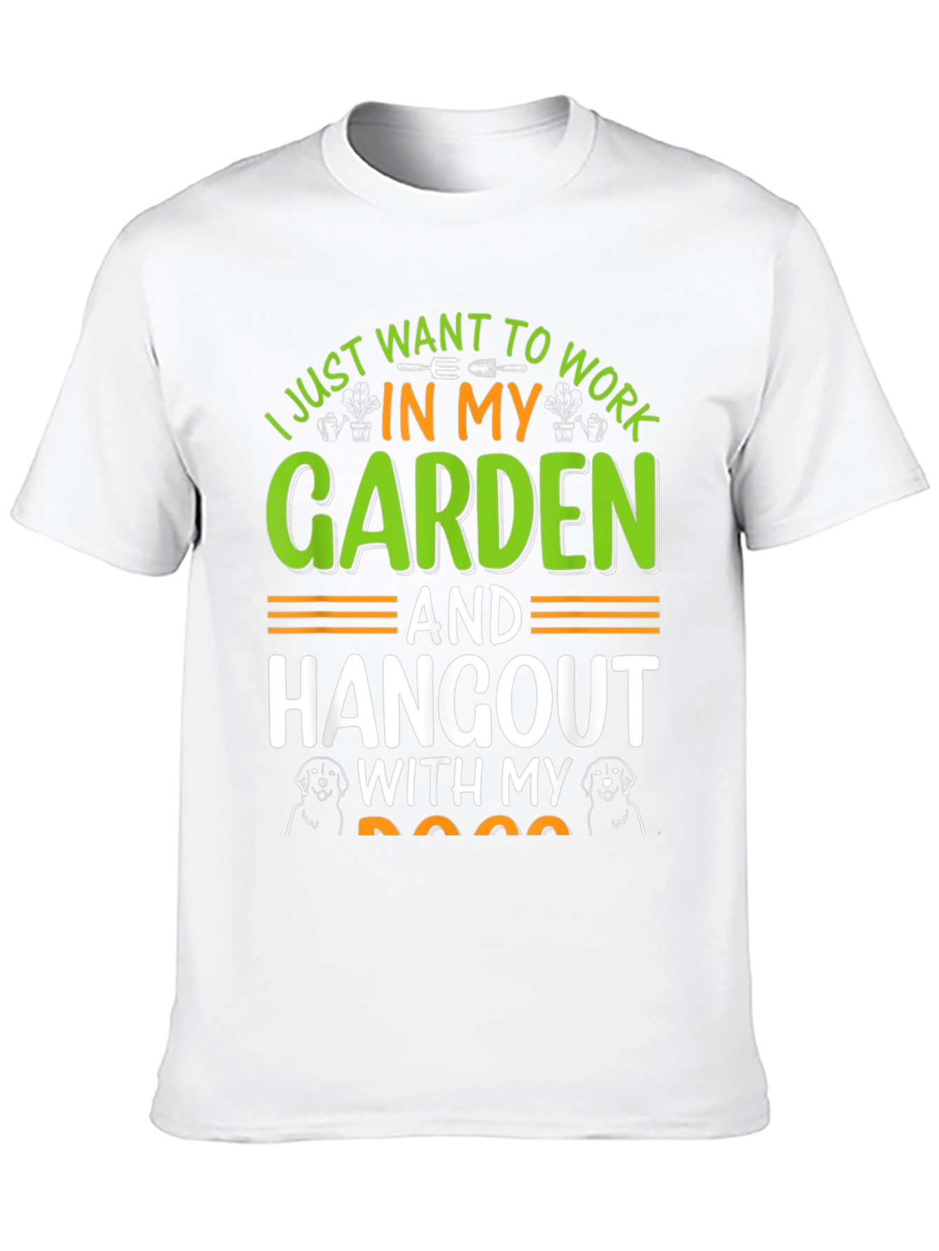 Gardening and Dogs T-Shirt