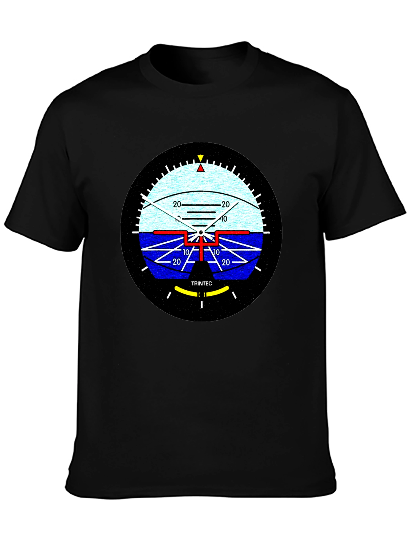 Attitude Indicator Graphic Tee - Pilot Aviation Shirt